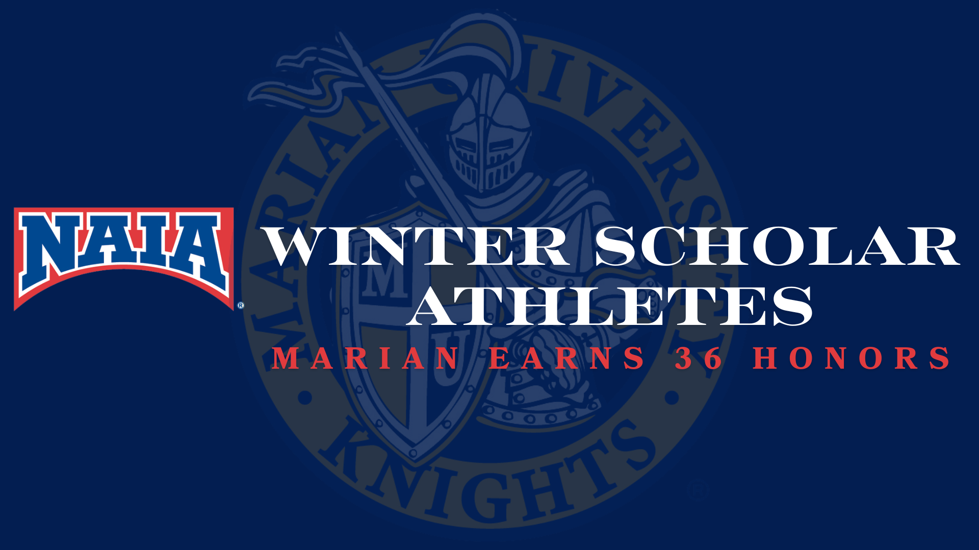 NAIA Winter Scholar-Athletes 2026