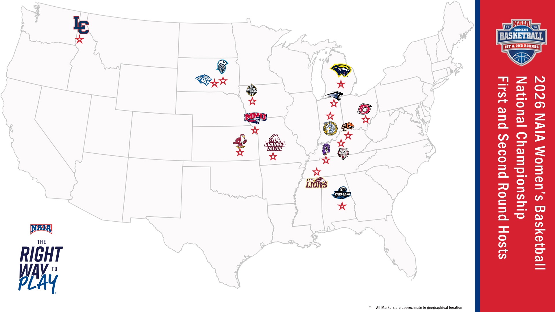 2026 NAIA Host Site WBB