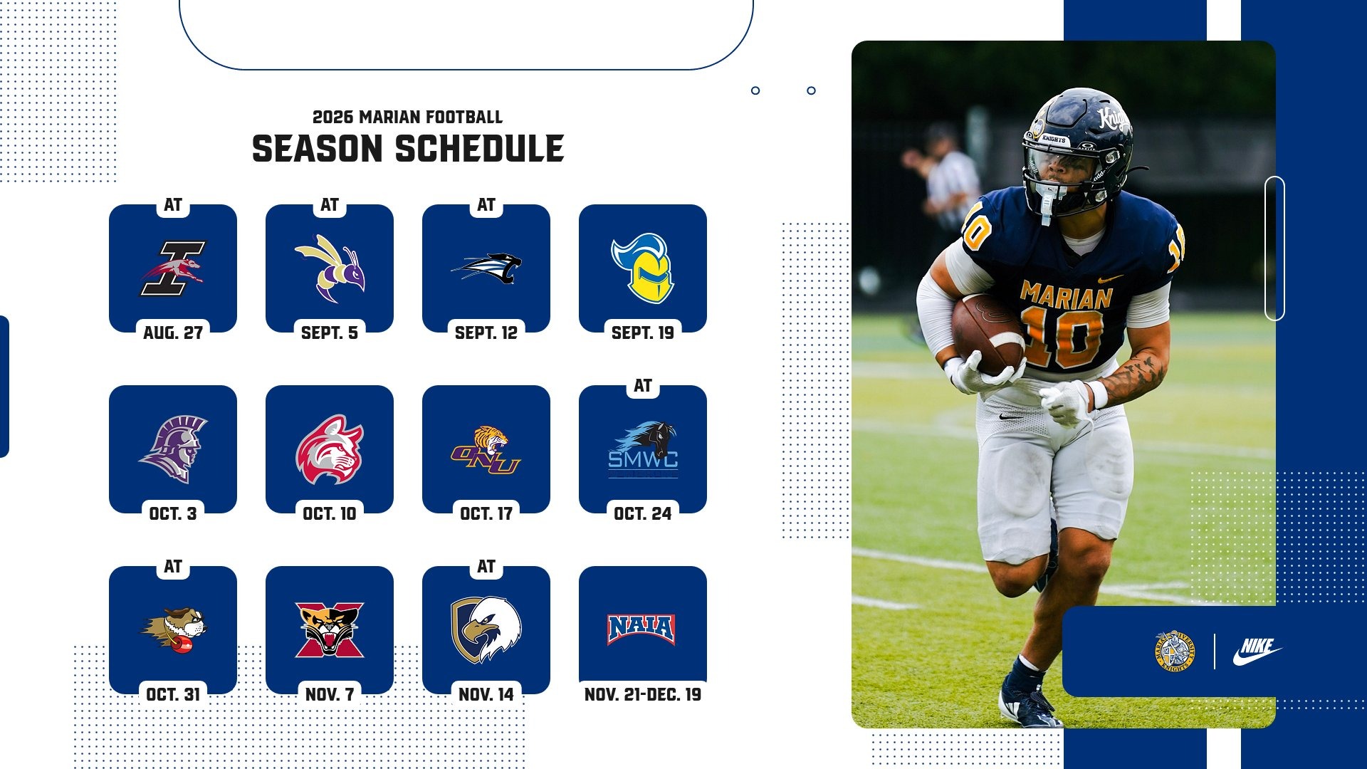 2026 Football Schedule