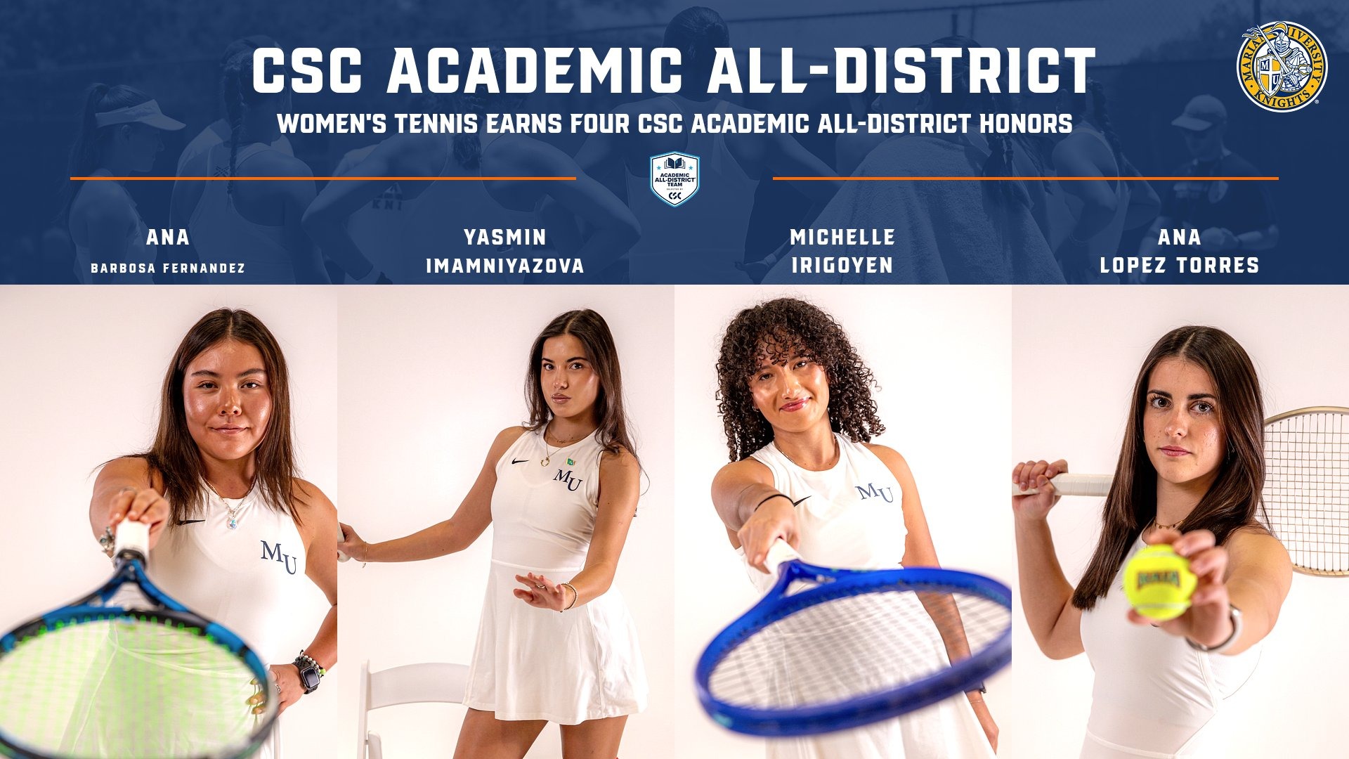 WTEN 2026 CSC All-District Honors