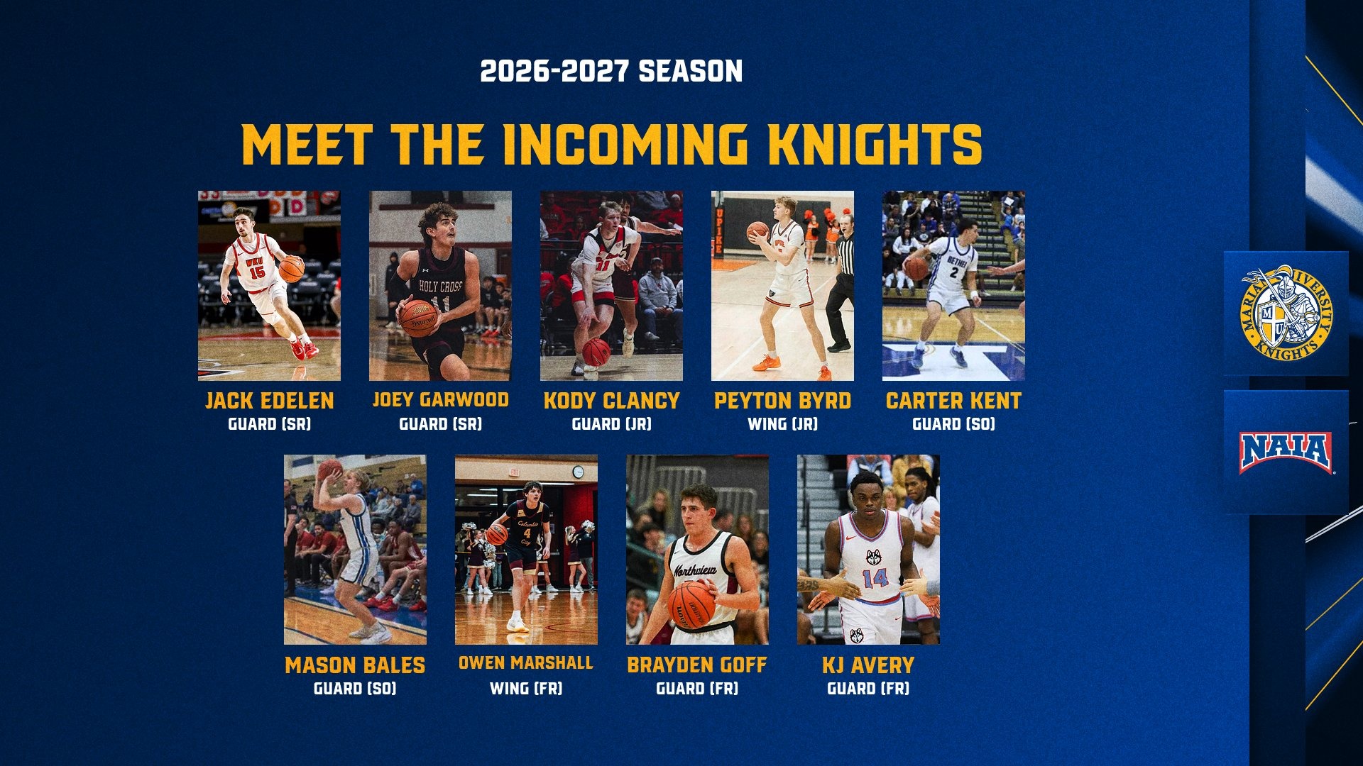 2026-27 MBB Newcomers