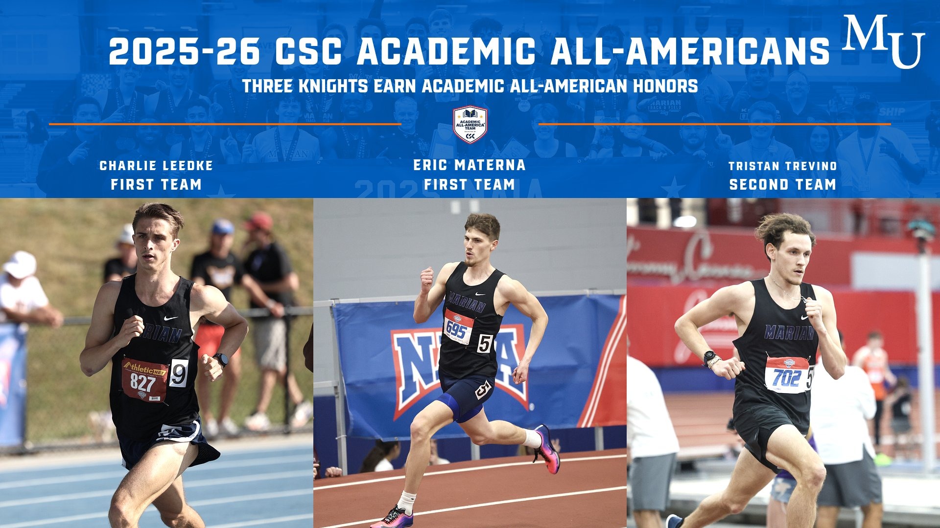 CSC Men's Tracks academic