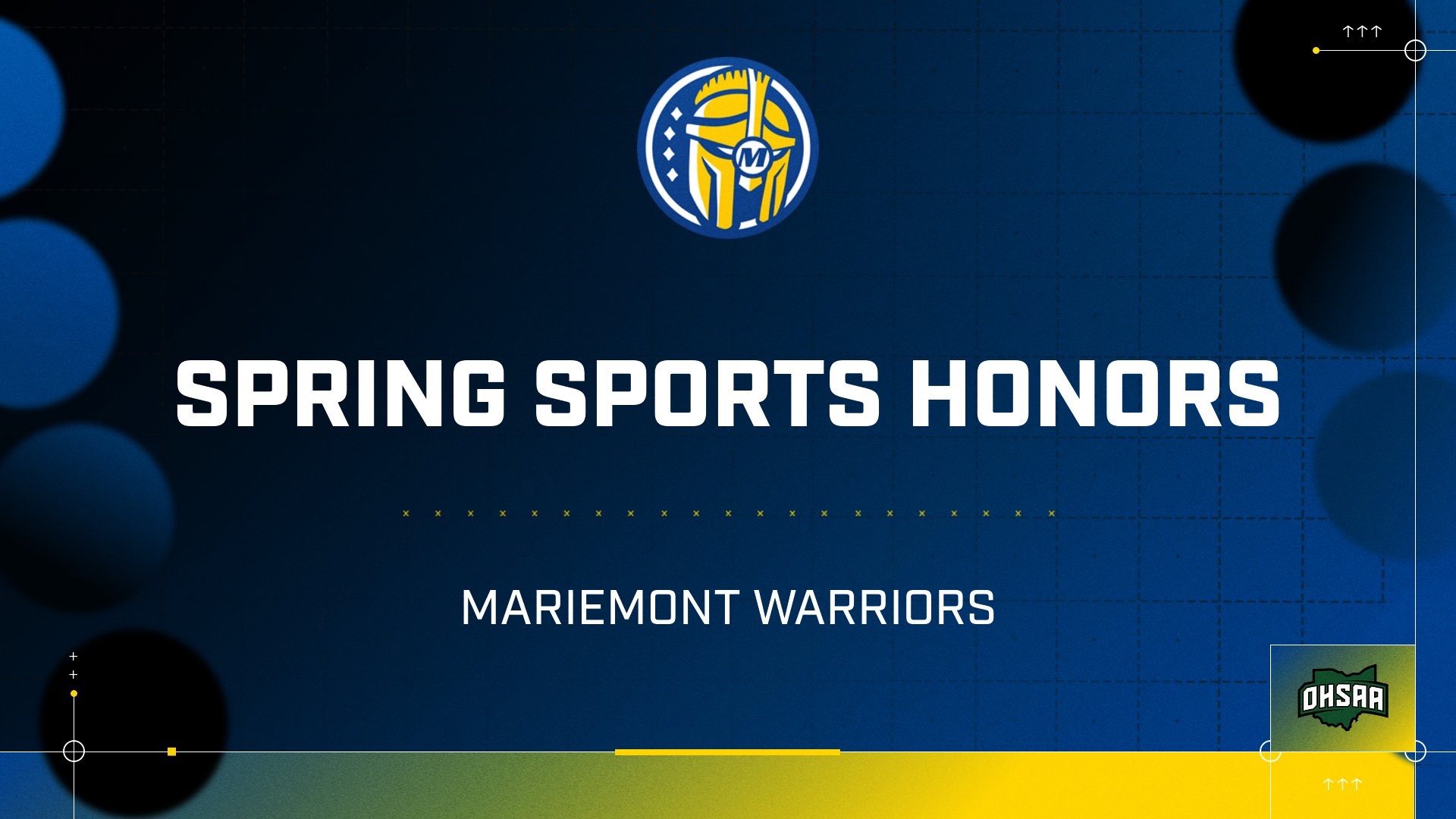 2025 Spring Sports Honors