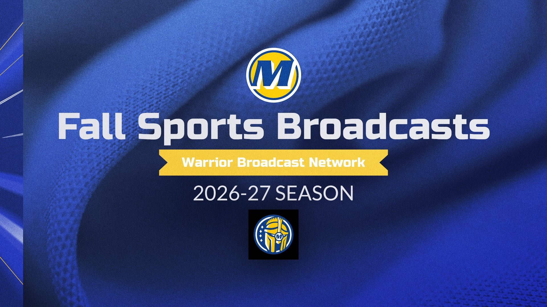 Fall Sports Broadcasts