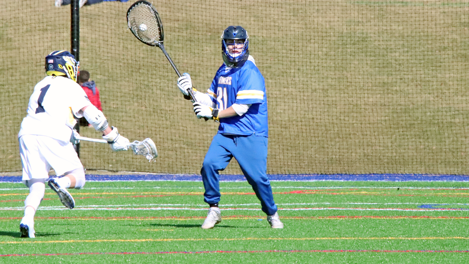 Men's Lacrosse Opens up 2020 Season with Win Maine Maritime Academy