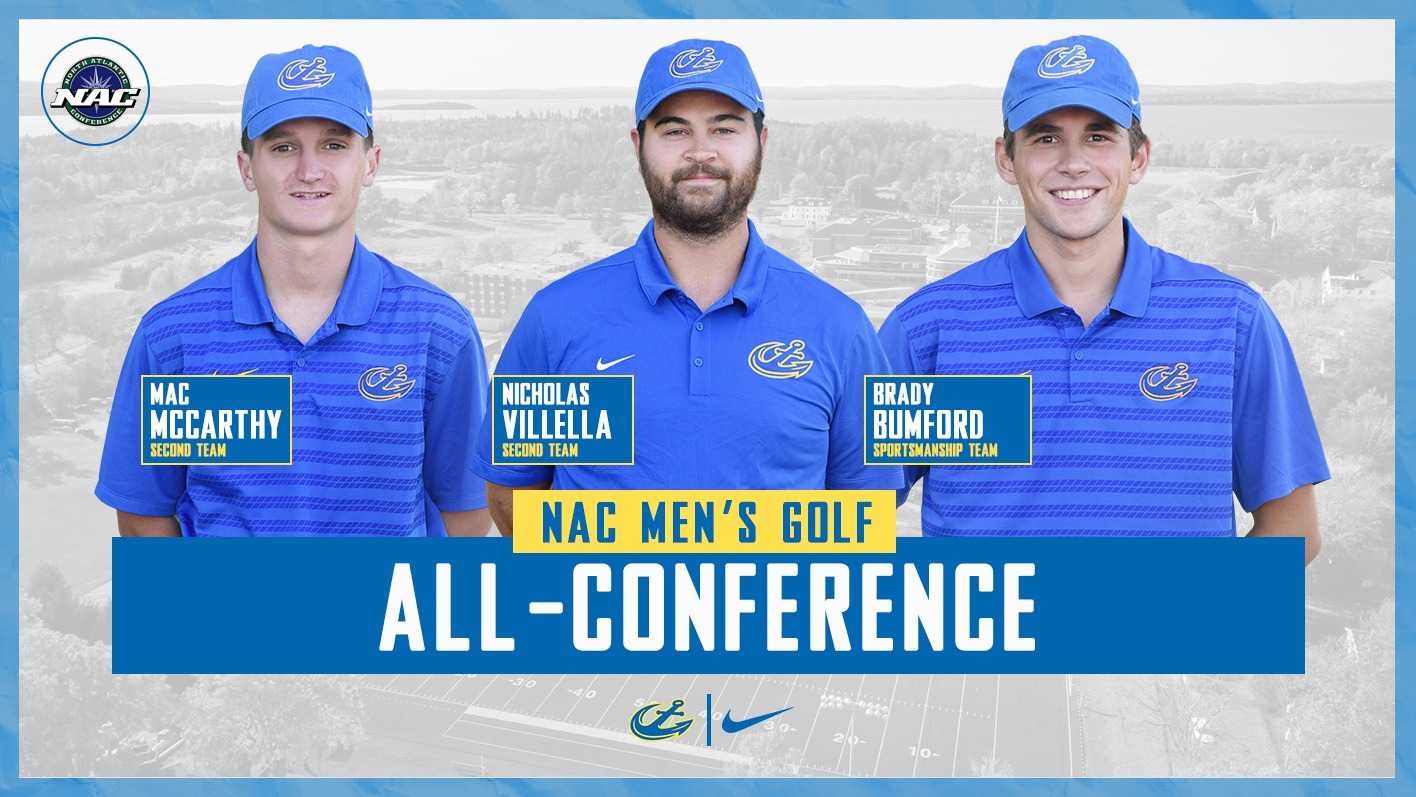 Men's Golf All-Conference Awards Graphic