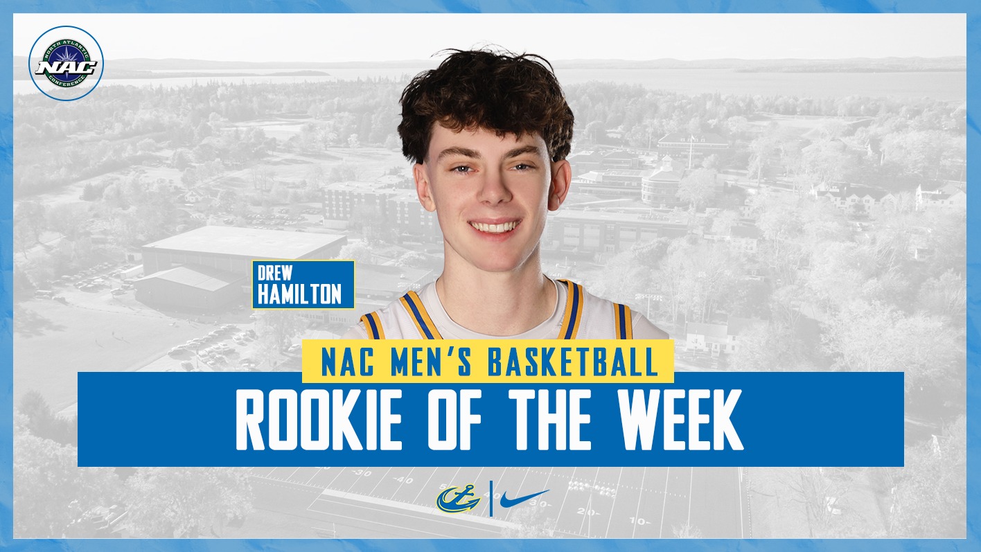 Drew Hamilton NAC Rookie of the Week Graphic