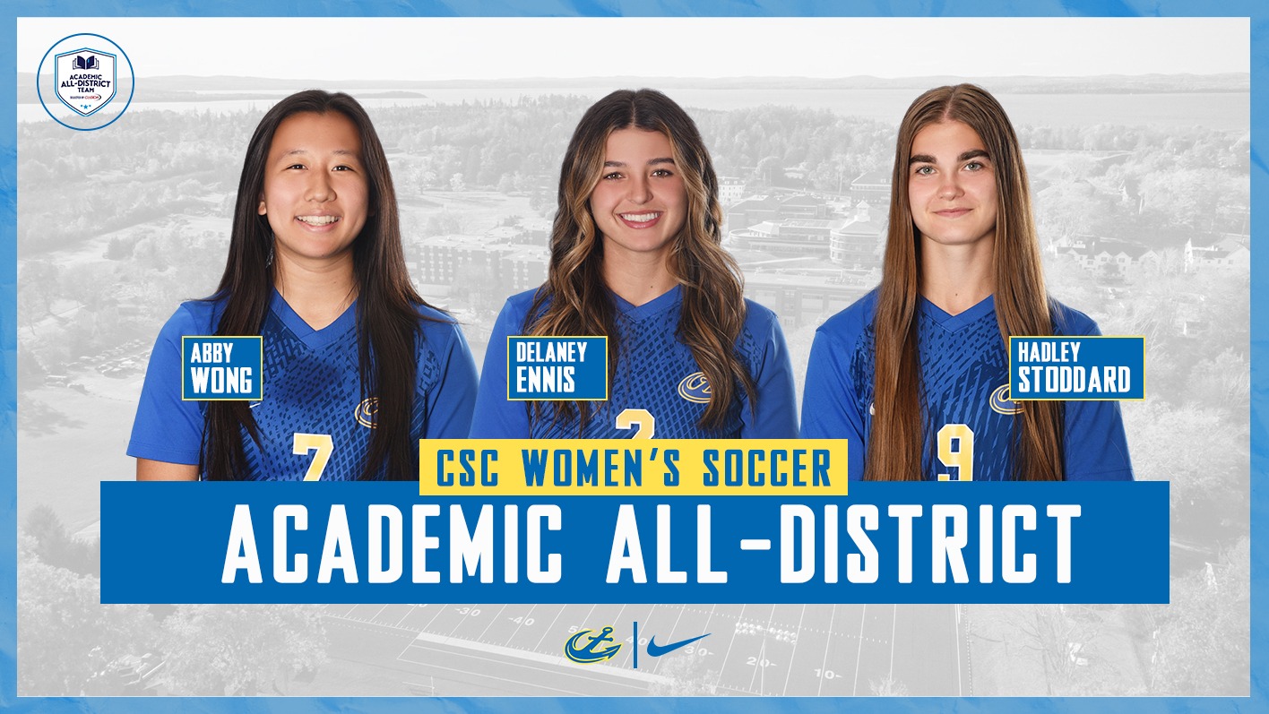 WSOC CSC Academic All-District Graphic