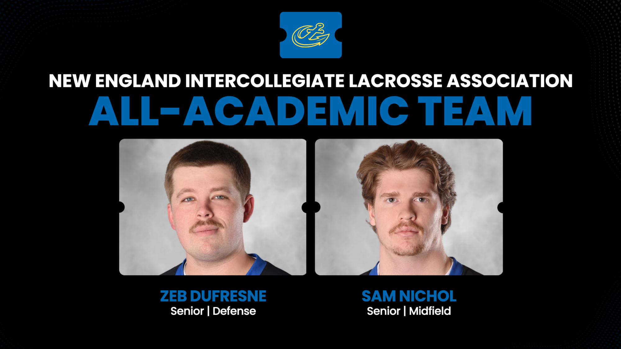 NEILA All-Academic Men's Lacorsse