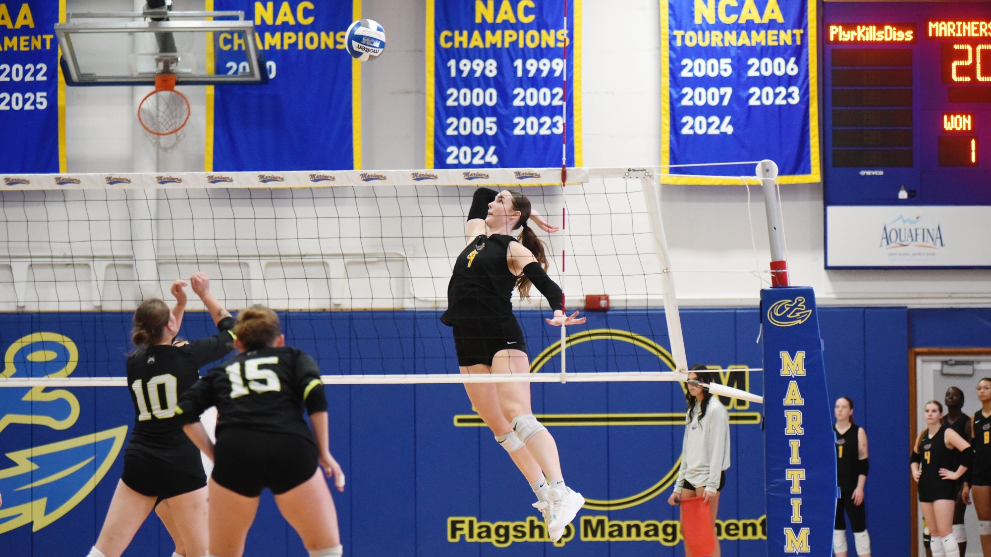 Sydney Williams Volleyball vs. Lesley University 101026 