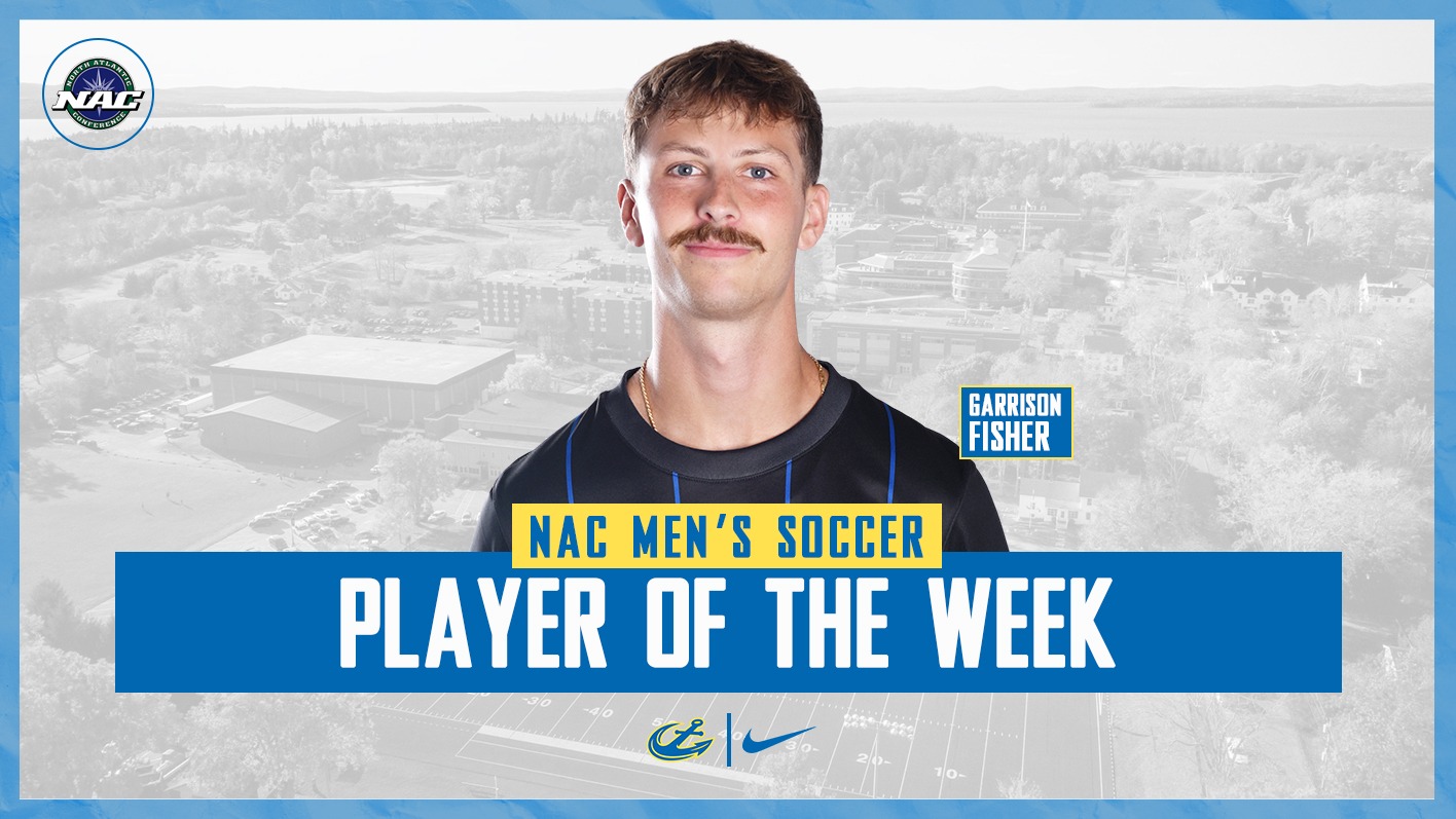 Garrison Fisher NAC Men's Soccer Player of the Week 101326