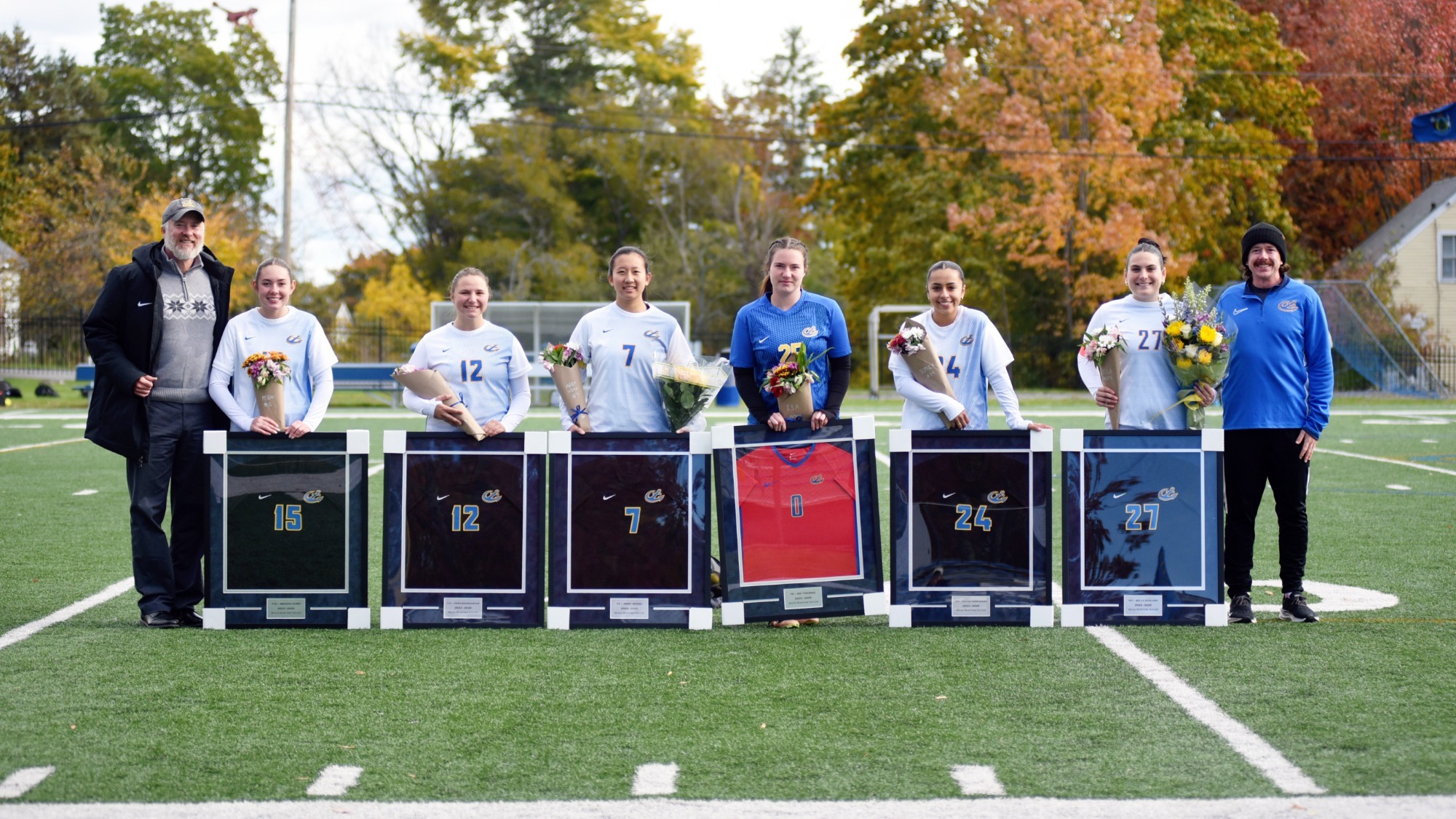 Women's Soccer 2026 Senior Day Photo