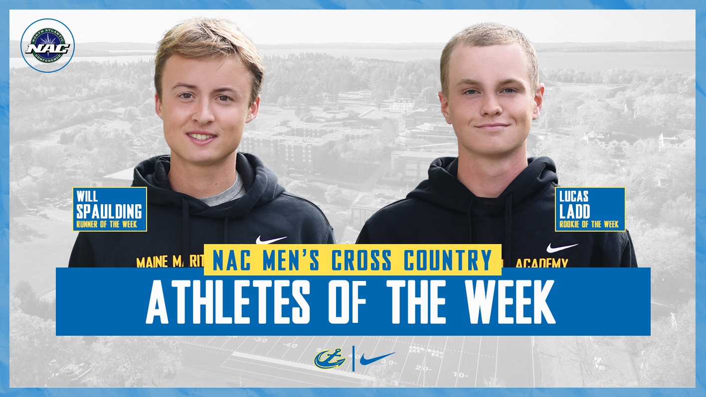 Will Spaudling, Lucas Ladd NAC Men's Cross Country Weekly Awards Graphic 101926