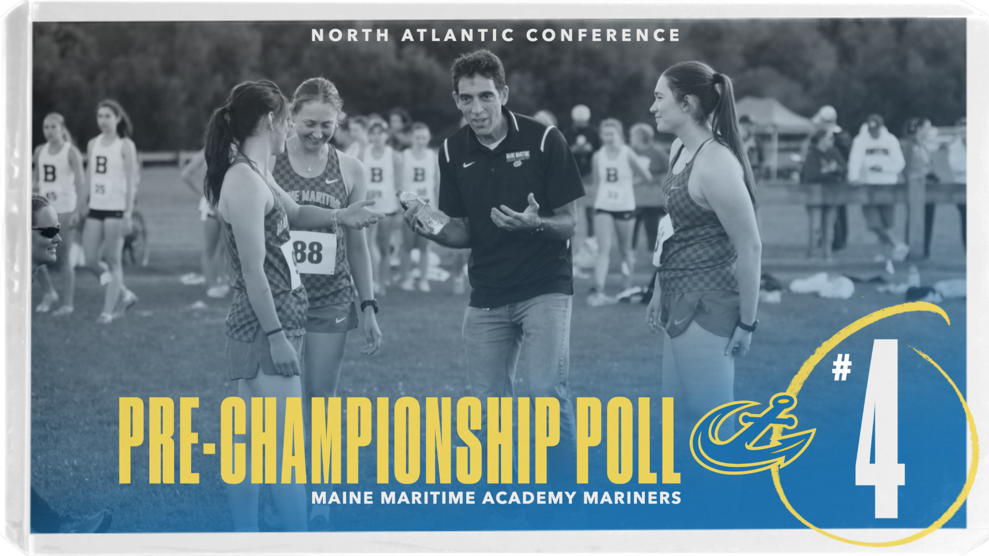 Women's Cross Country Pre-Championship Coaches' Poll Graphic