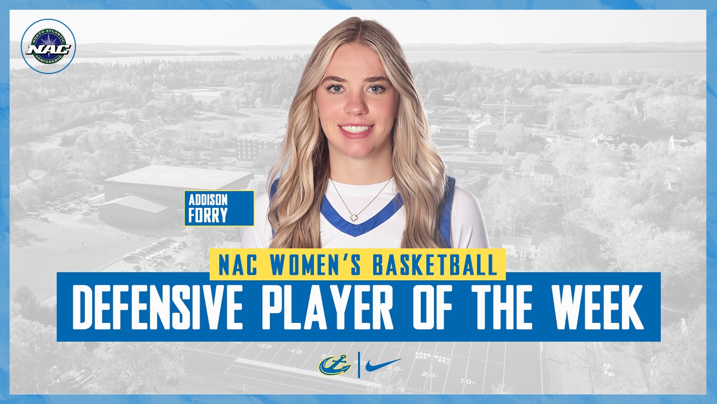 Forry NAC Defensive Player of the Week Graphic