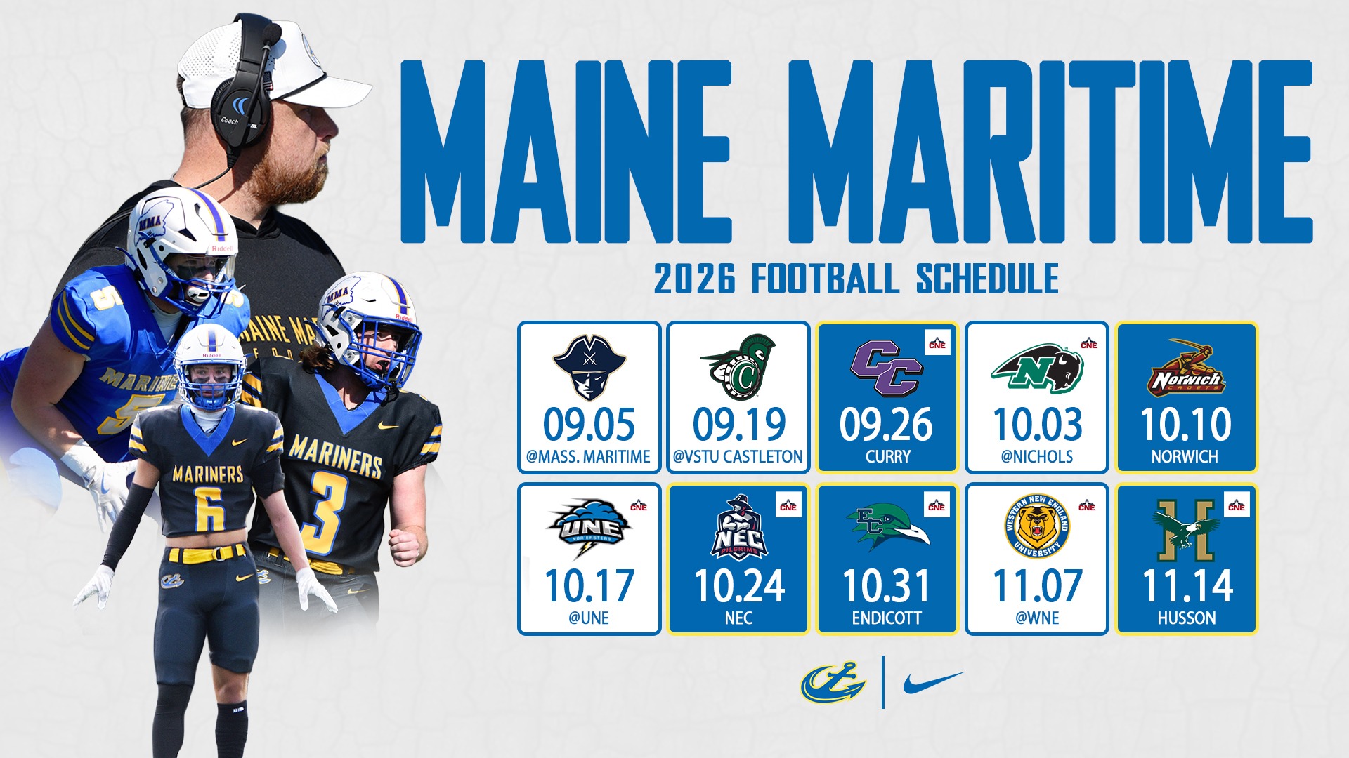 Football Schedule Release Graphic