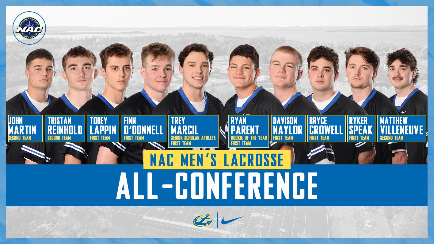 Men's Lacrosse NAC All-Conference Graphic 2026