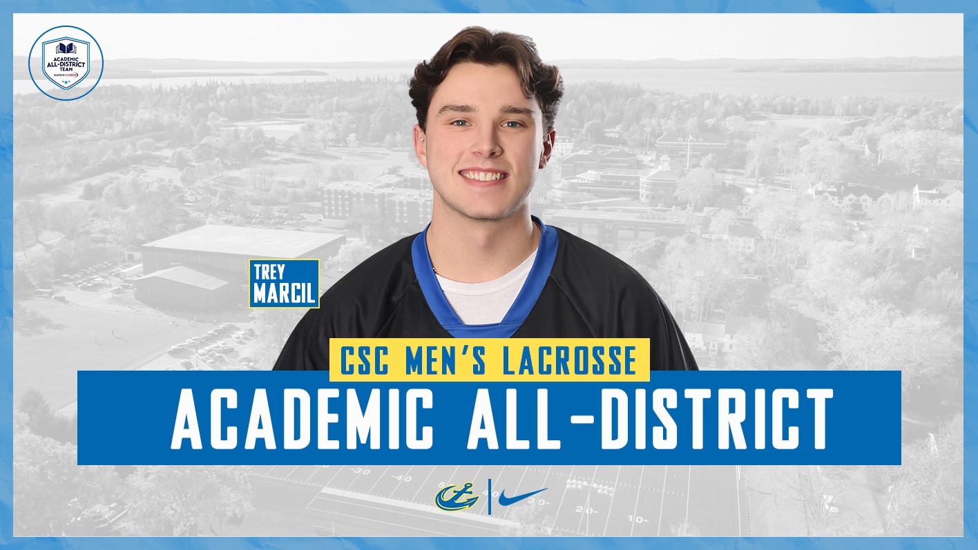 Trey Marcil CSC Academic All-District Graphic