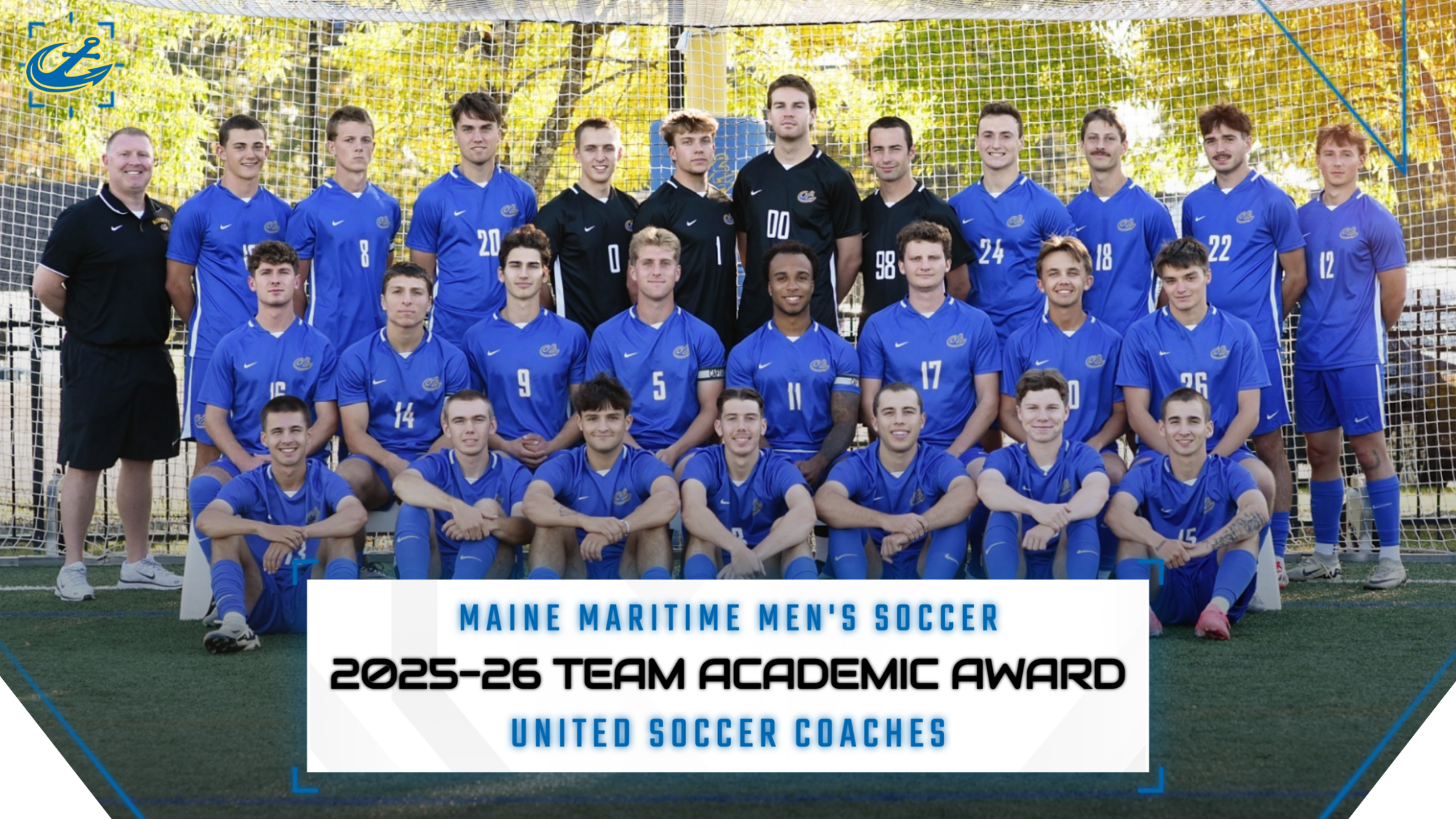 Men's Soccer United Soccer Coaches Team Academic Award Graphic