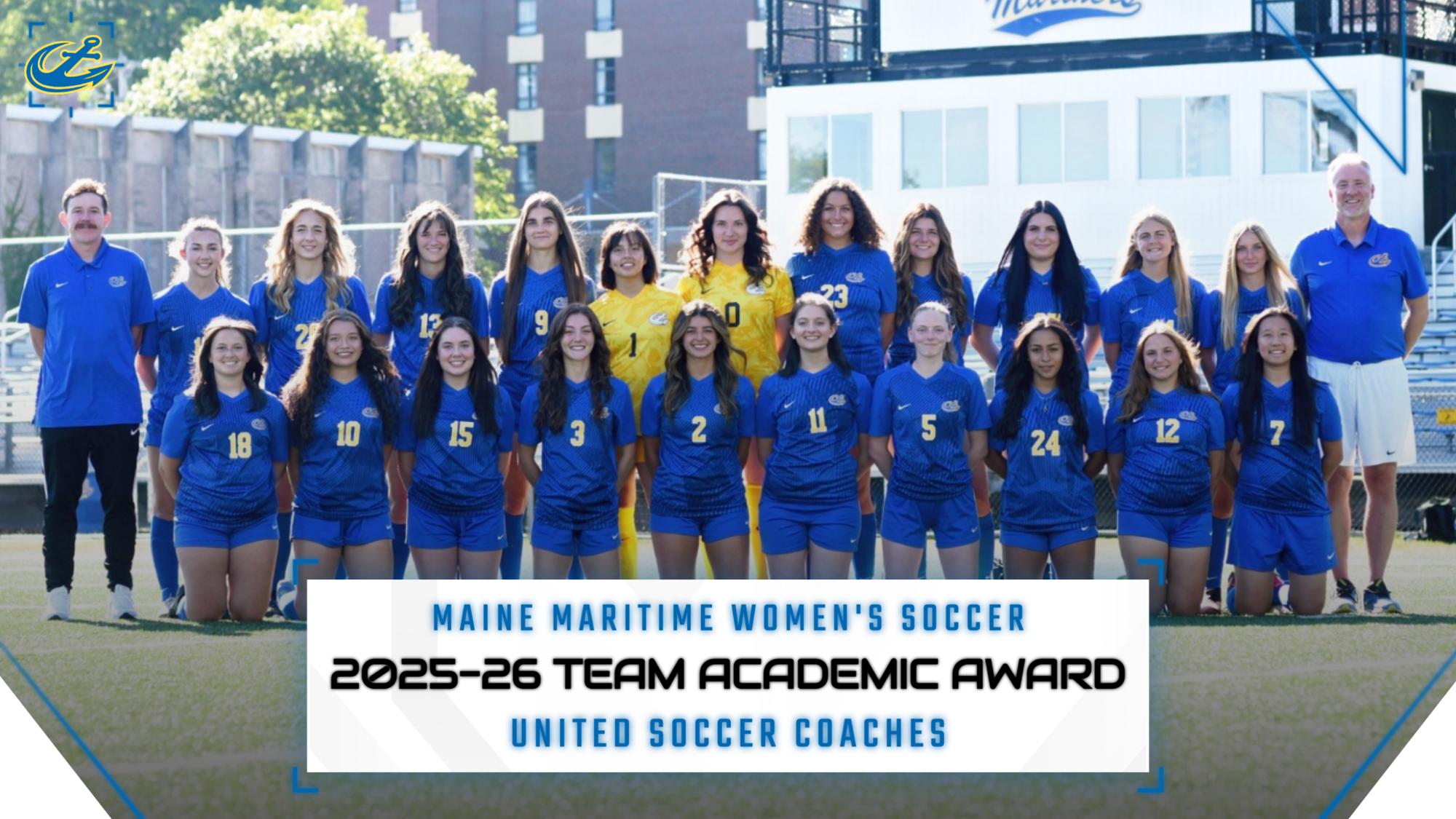 Women's Soccer United Soccer Coaches Association Team Academic Award Graphic
