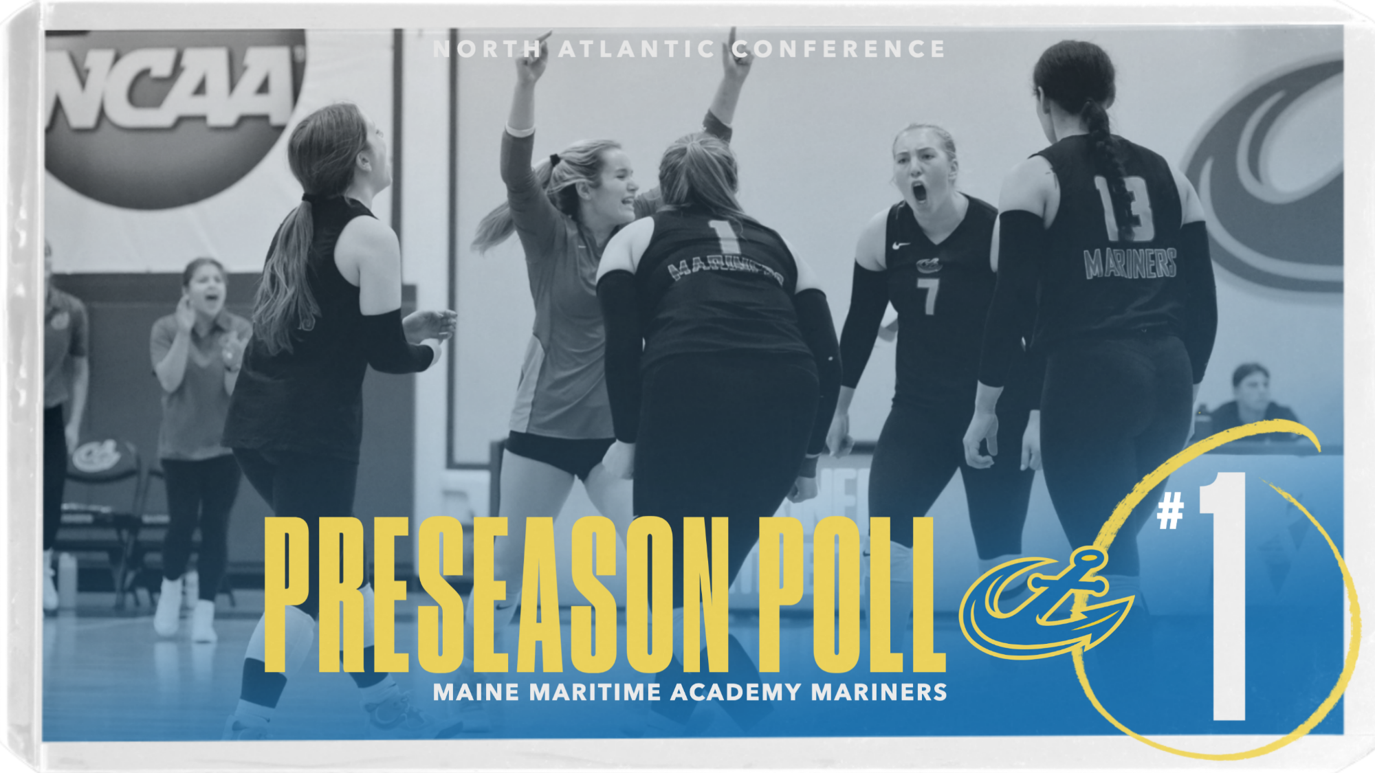 Volleyball Preseason Coaches' Poll Graphic 2026