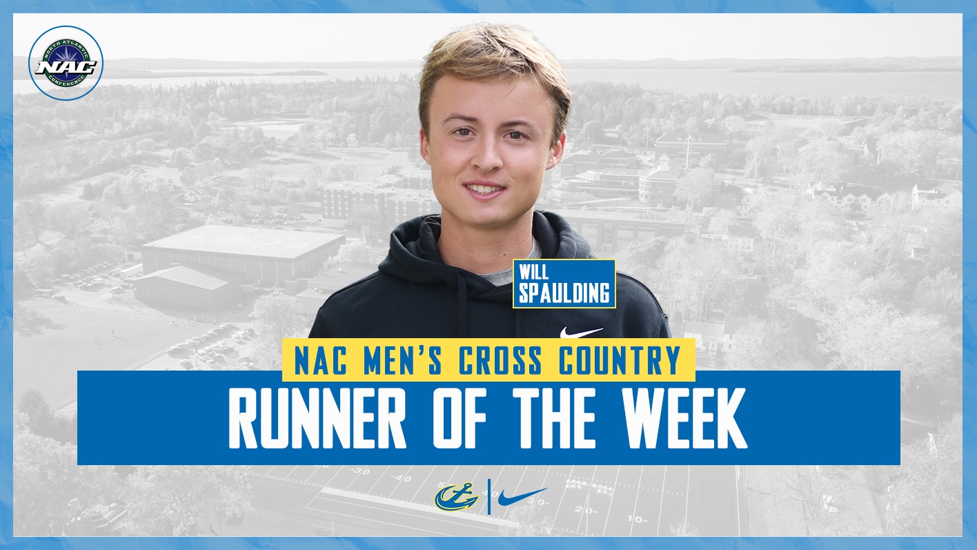 Will Spaudling NAC Men's Cross Country Runner of the Week Graphic 092126