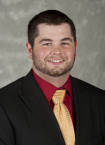 Headshot image of assistant sports information director Brendan Thomas