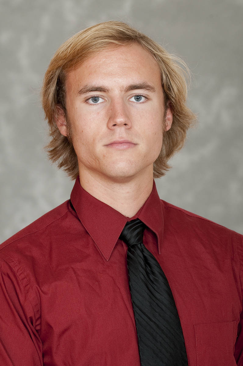 Head shot image of men's rowing Andrew Sayles 