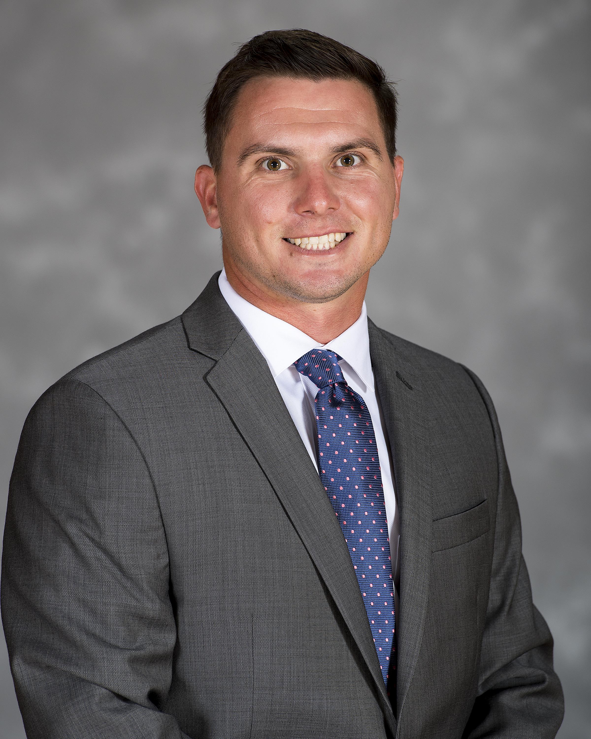 Head shot image of baseball assistant coach Eric Pelletier