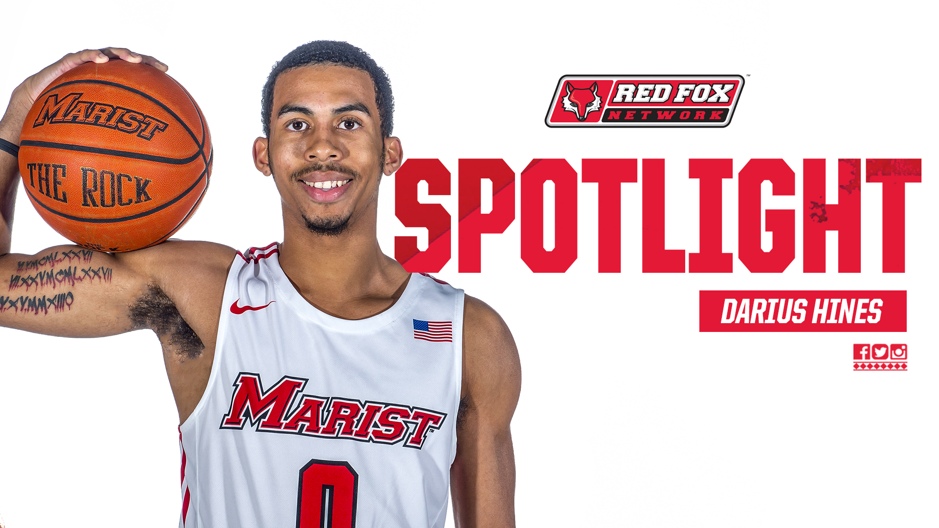 Red Fox Network Spotlight Darius Hines Marist College Athletics
