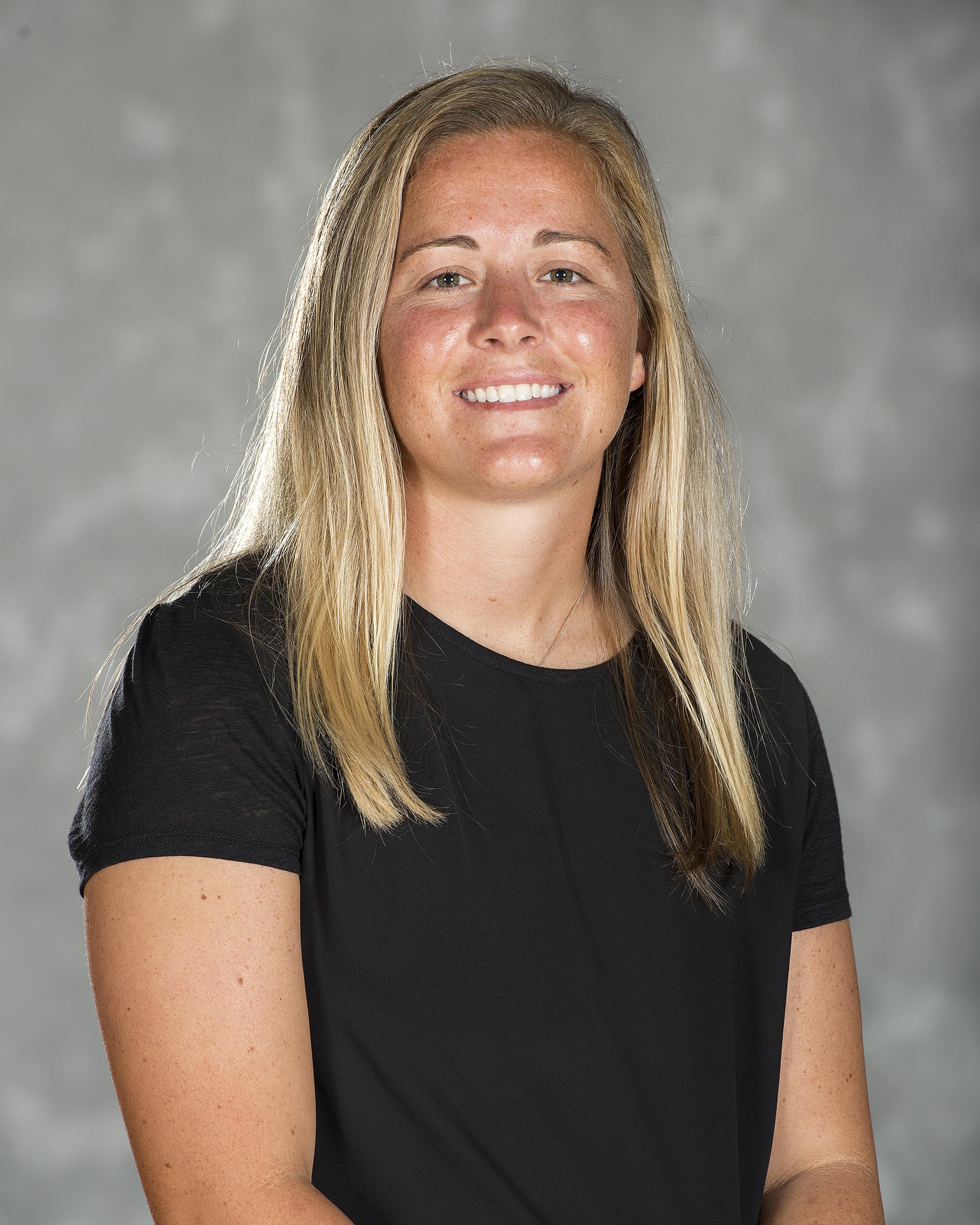 Headshot image of women's soccer assistant coach CC Cobb