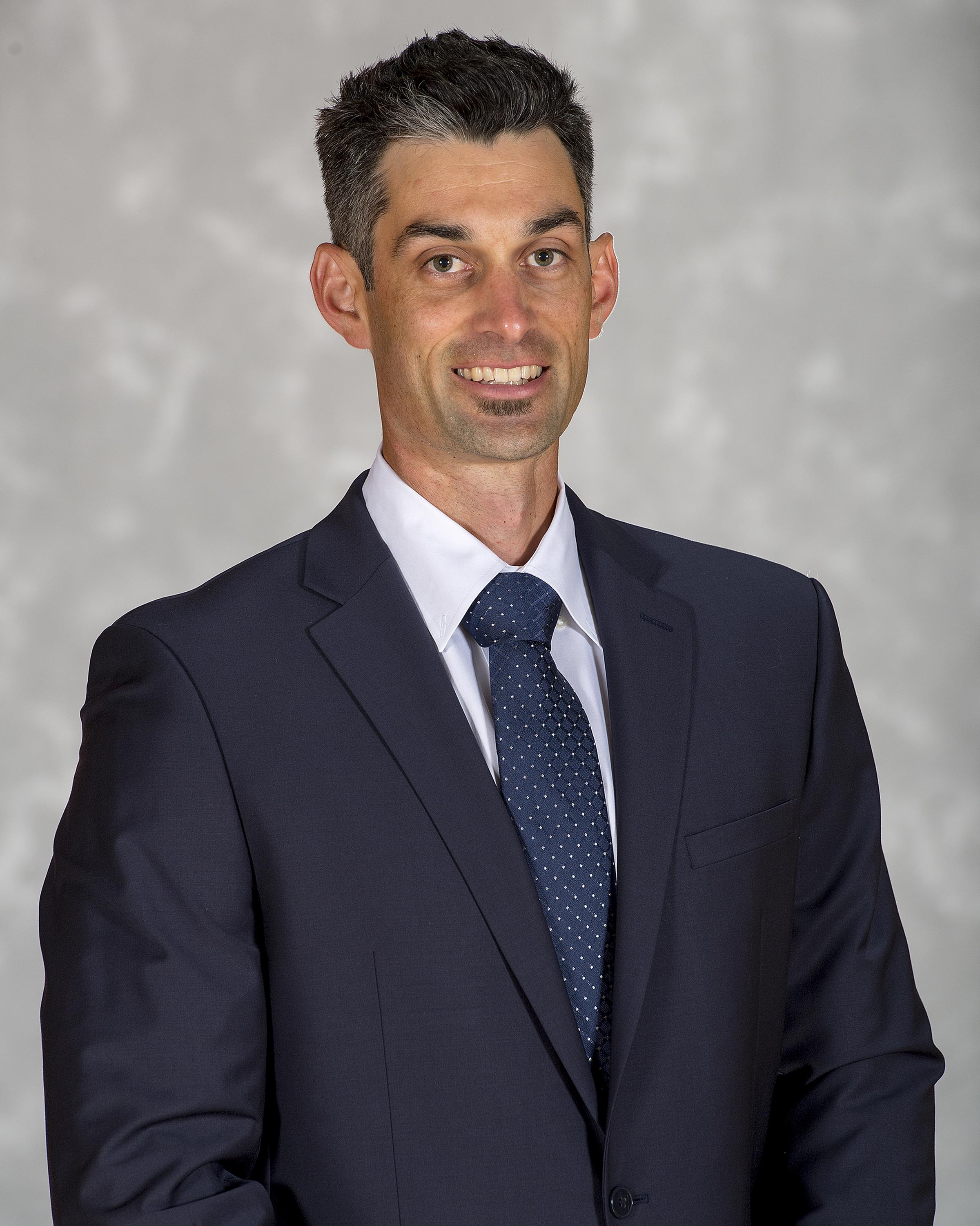 Head shot of women's soccer assistant coach Adam Ritter