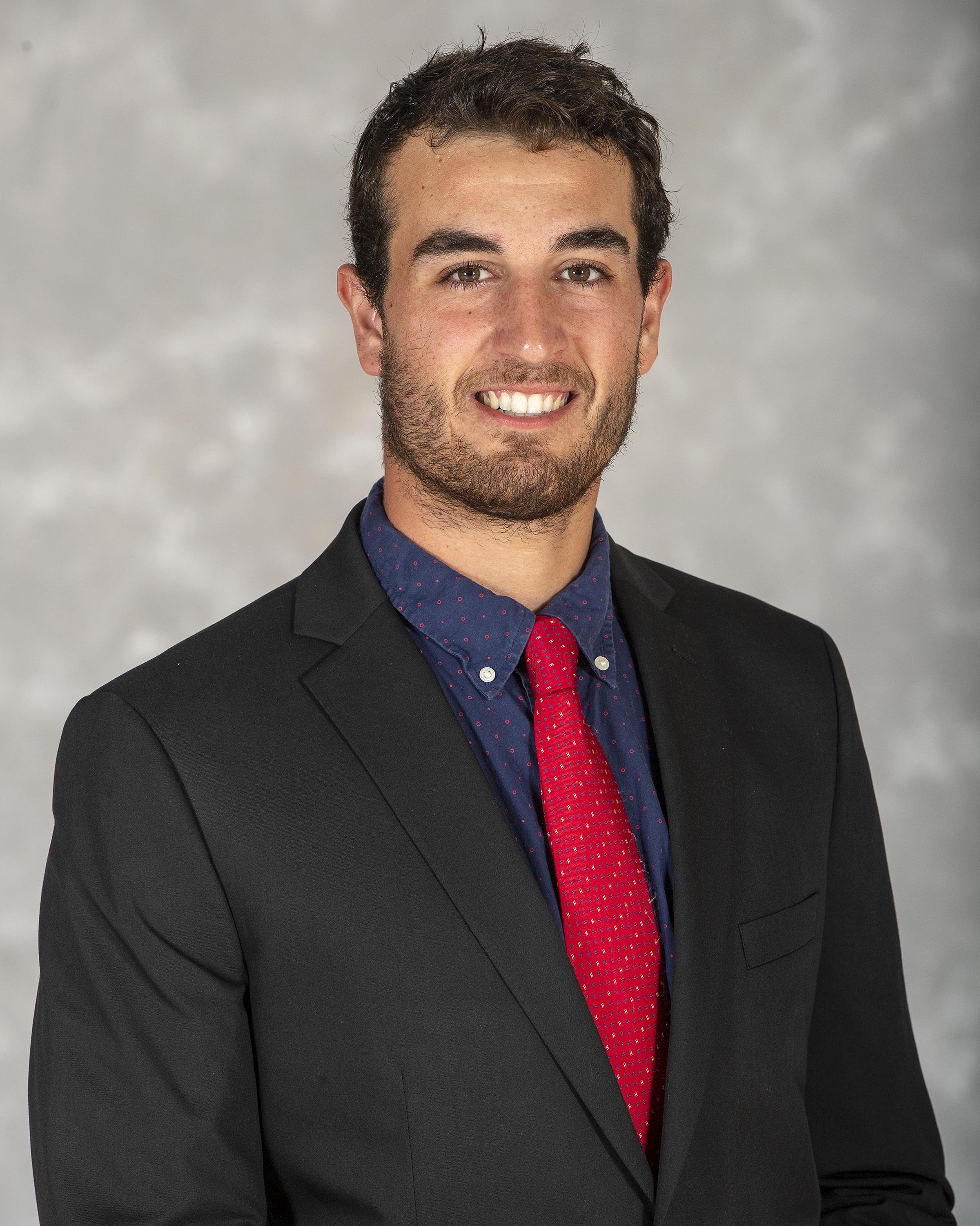 head shot of assistant football coach Sean Gaffney