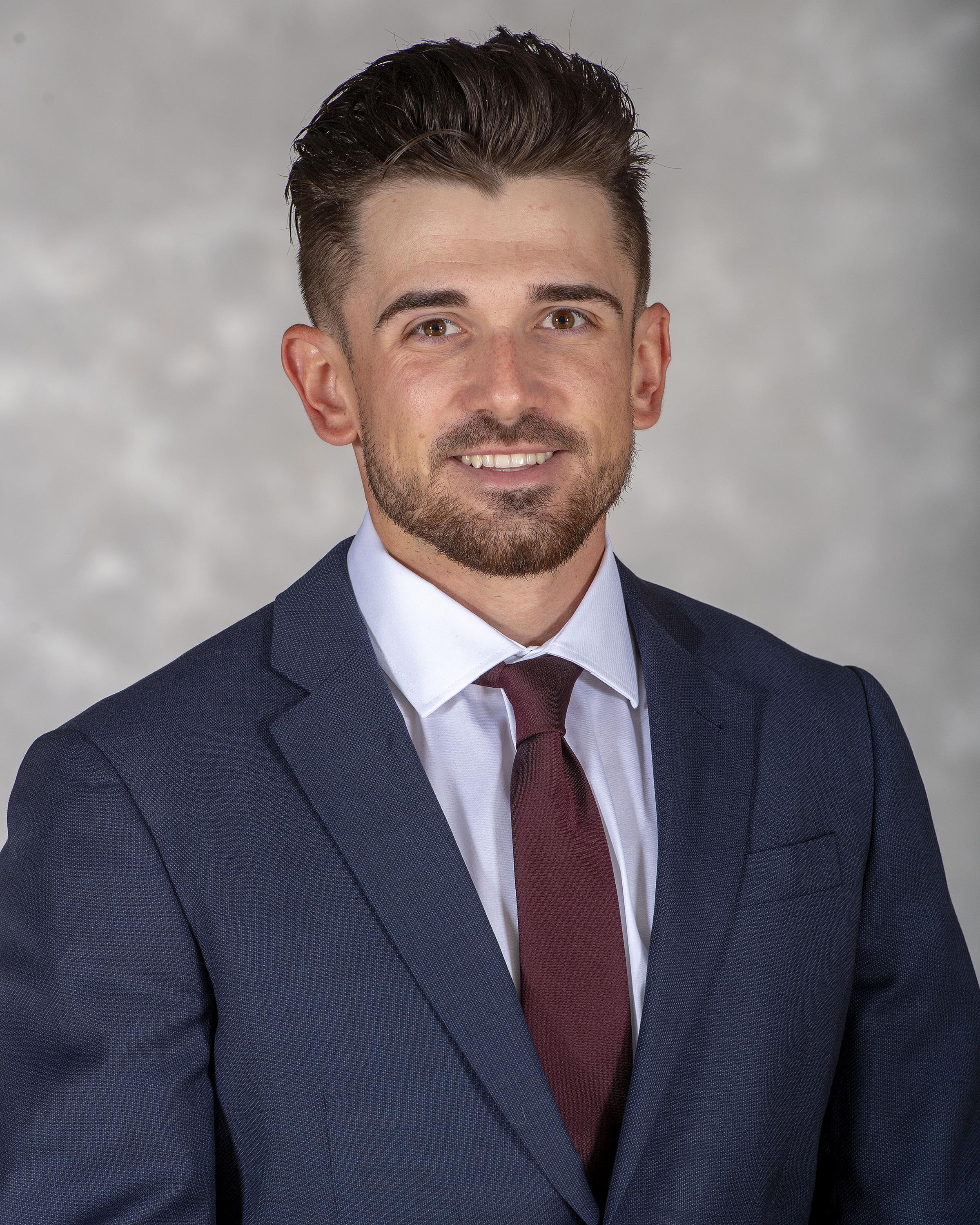 head shot of Adam Chase - baseball assistant coach / recruiting coordinator