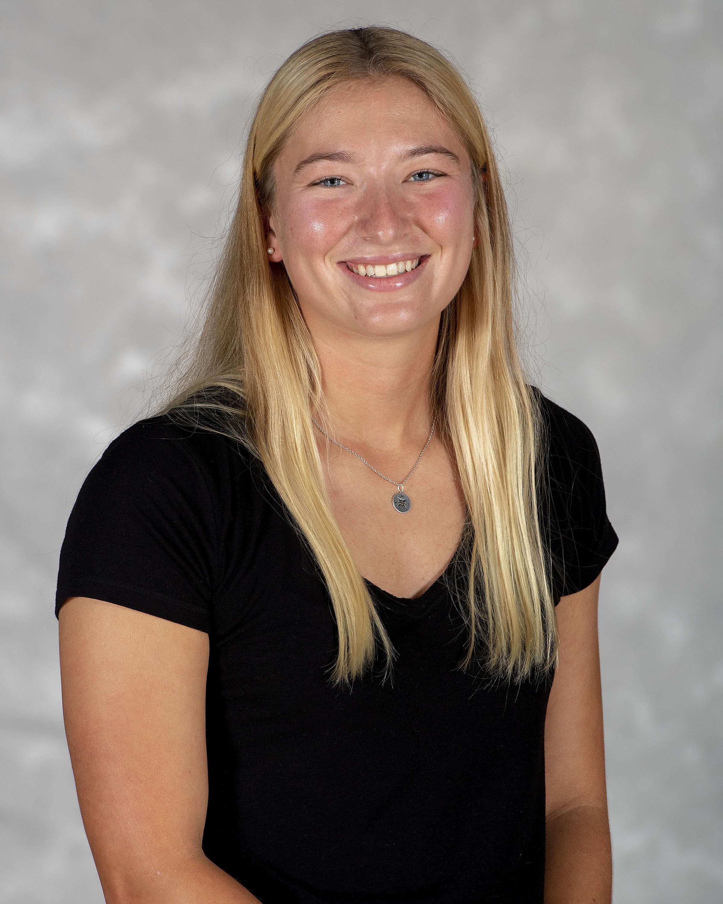 head shot of softball student-athlete Caroline Baratta