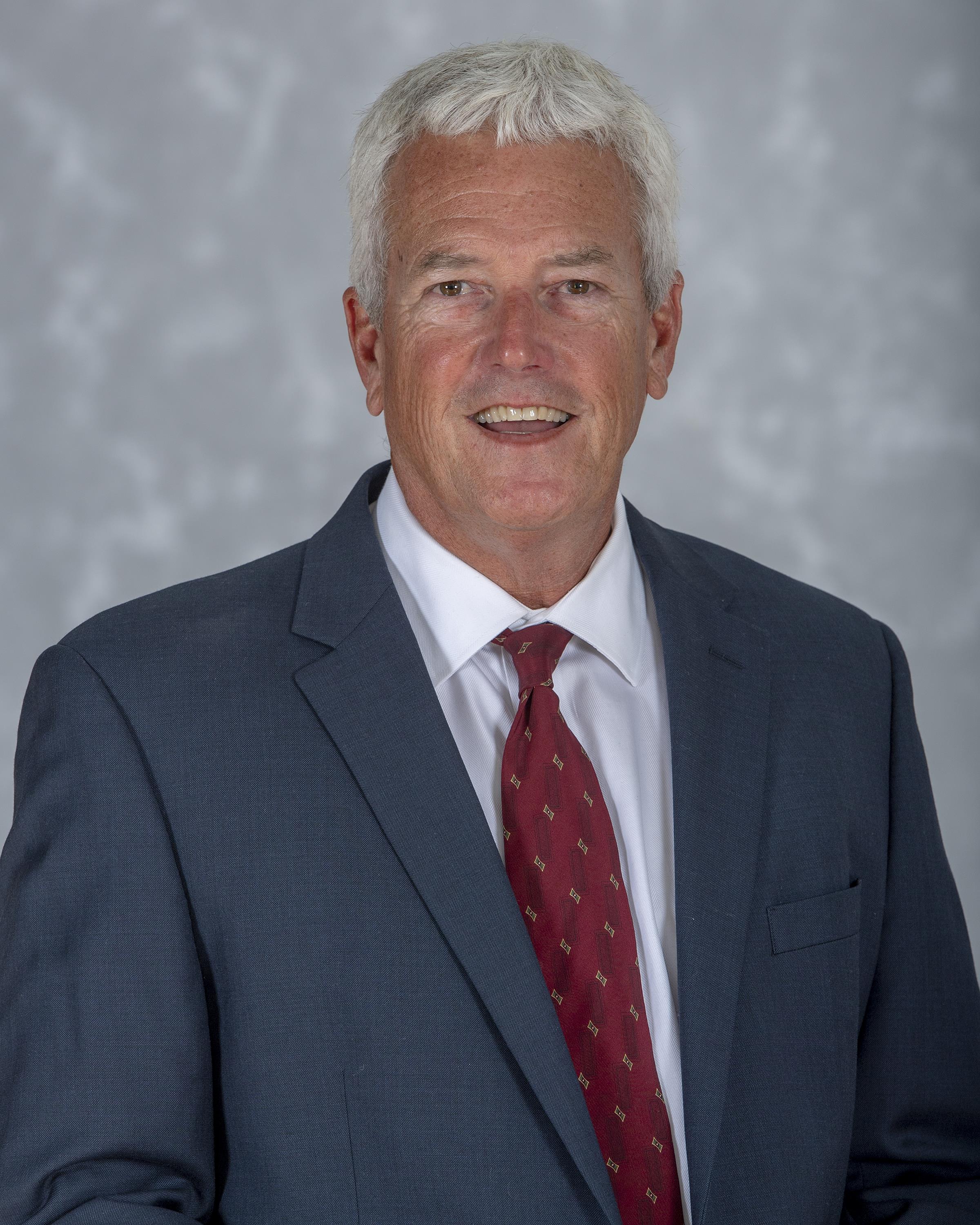 football head coach Jim Parady head shot