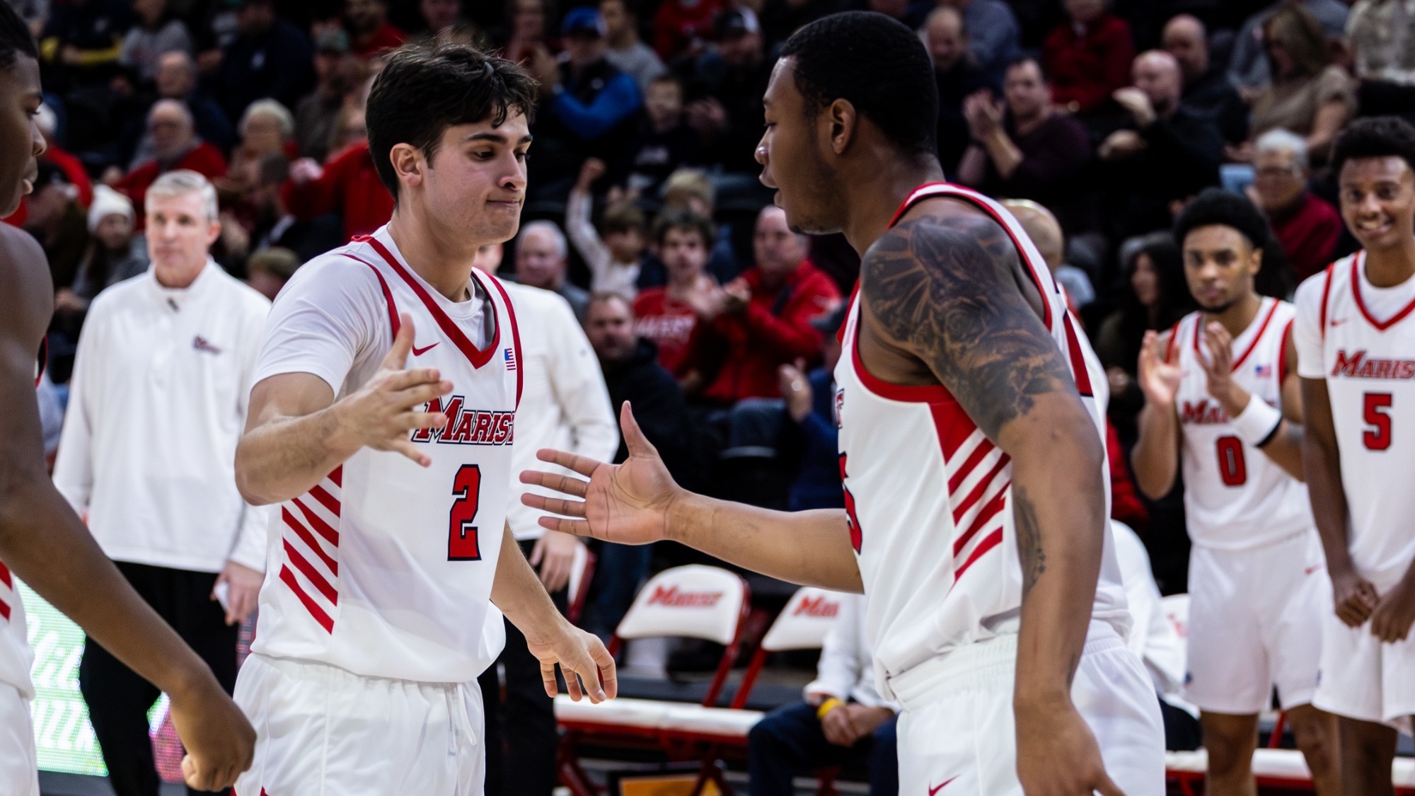 Justin Menard & Tarik Watson - men's basketball