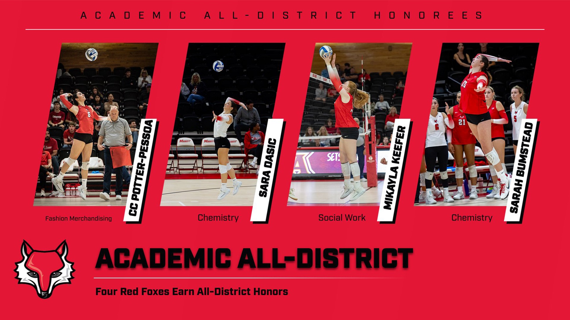 Volleyball Academic All-District