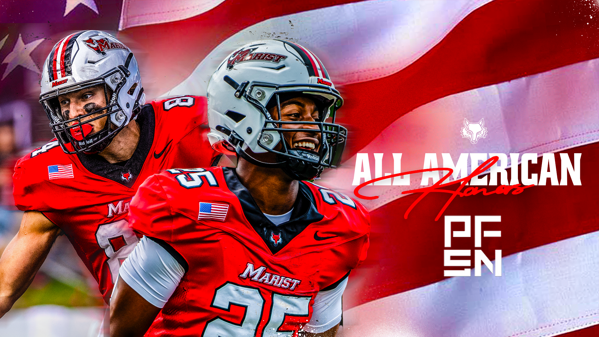 Connor Hulstein & Nate Robinson - Pro Football Network All-Americans