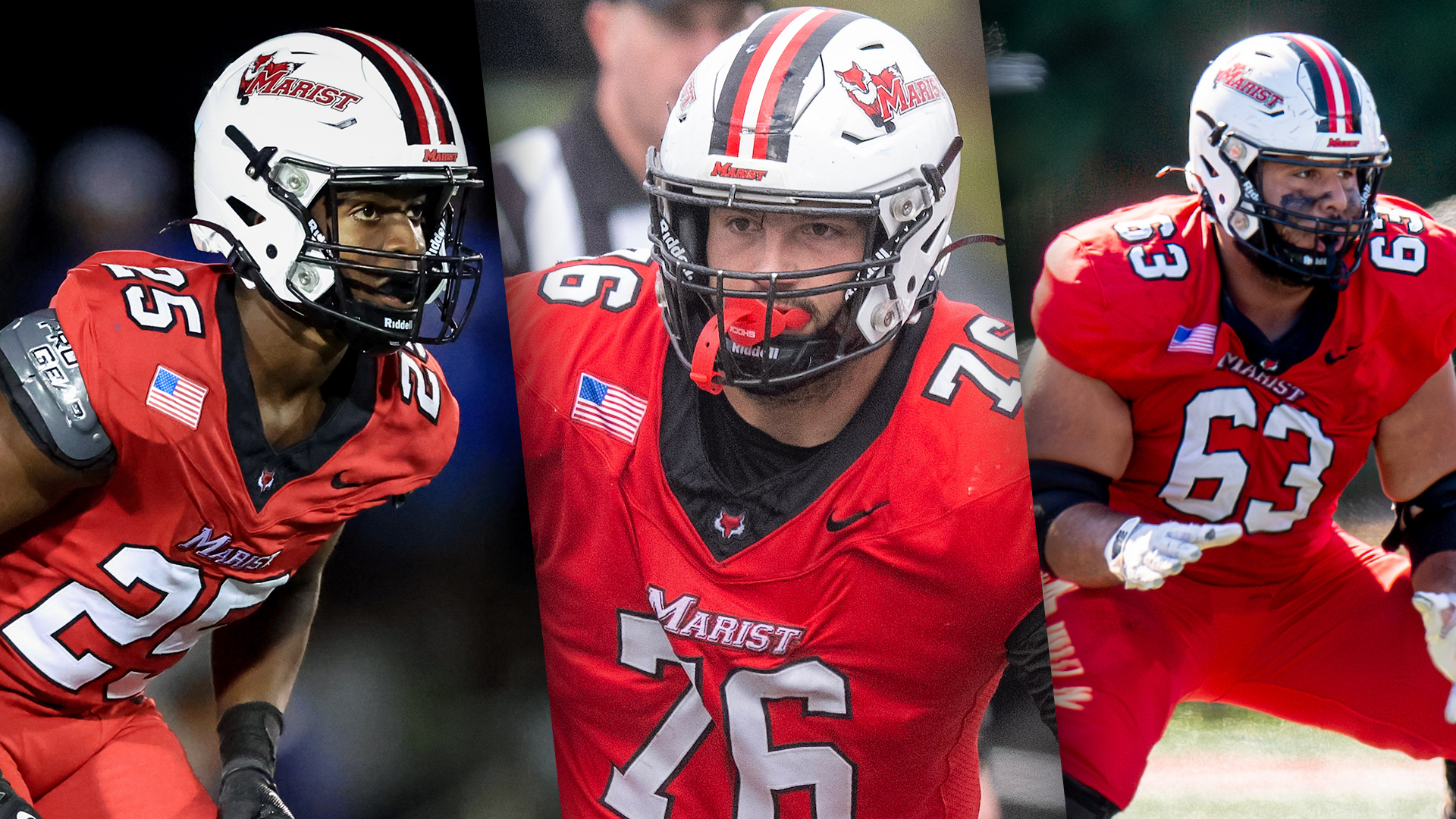 Nate Robinson Jr., Chris Leonardo, Will Aaronson - football