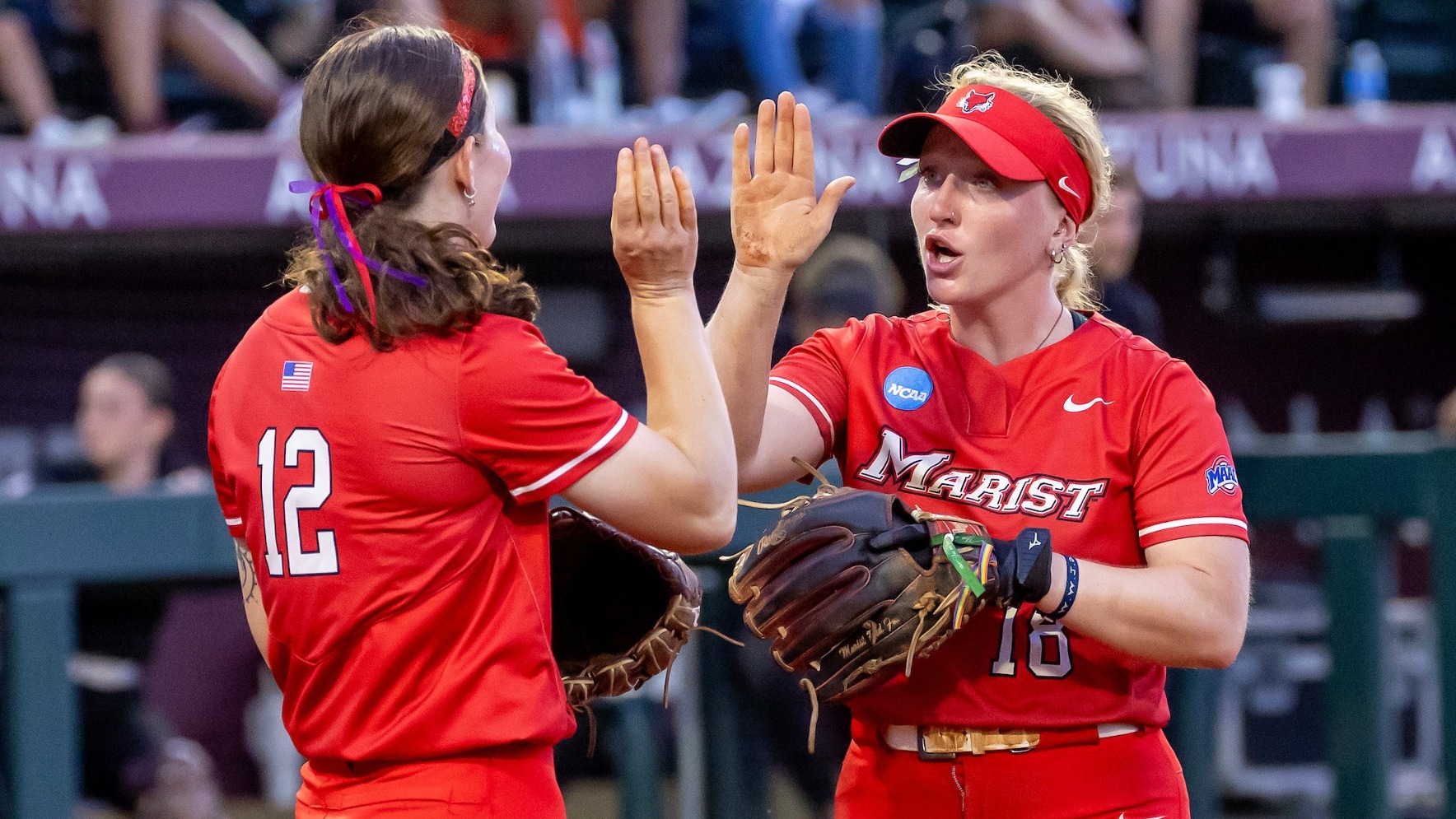 Isabella Milazzo & Ronni Howard - softball