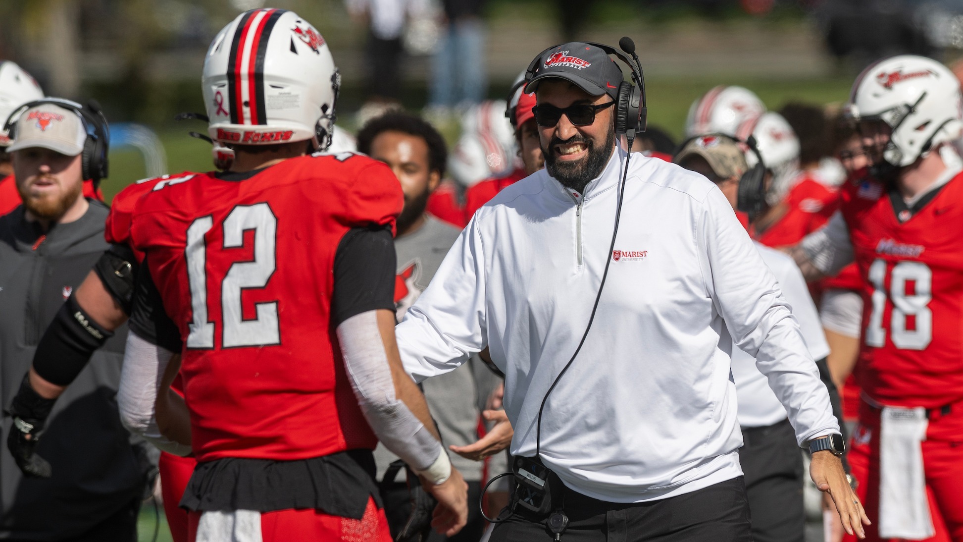 Head Coach Mike Willis & Sonny Mannino - football