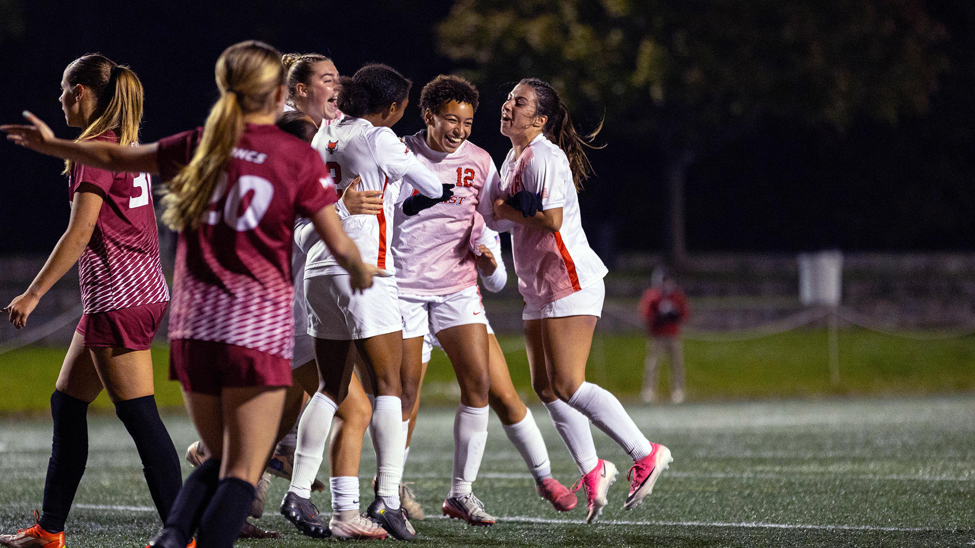 Ari Mullin celebrates goal