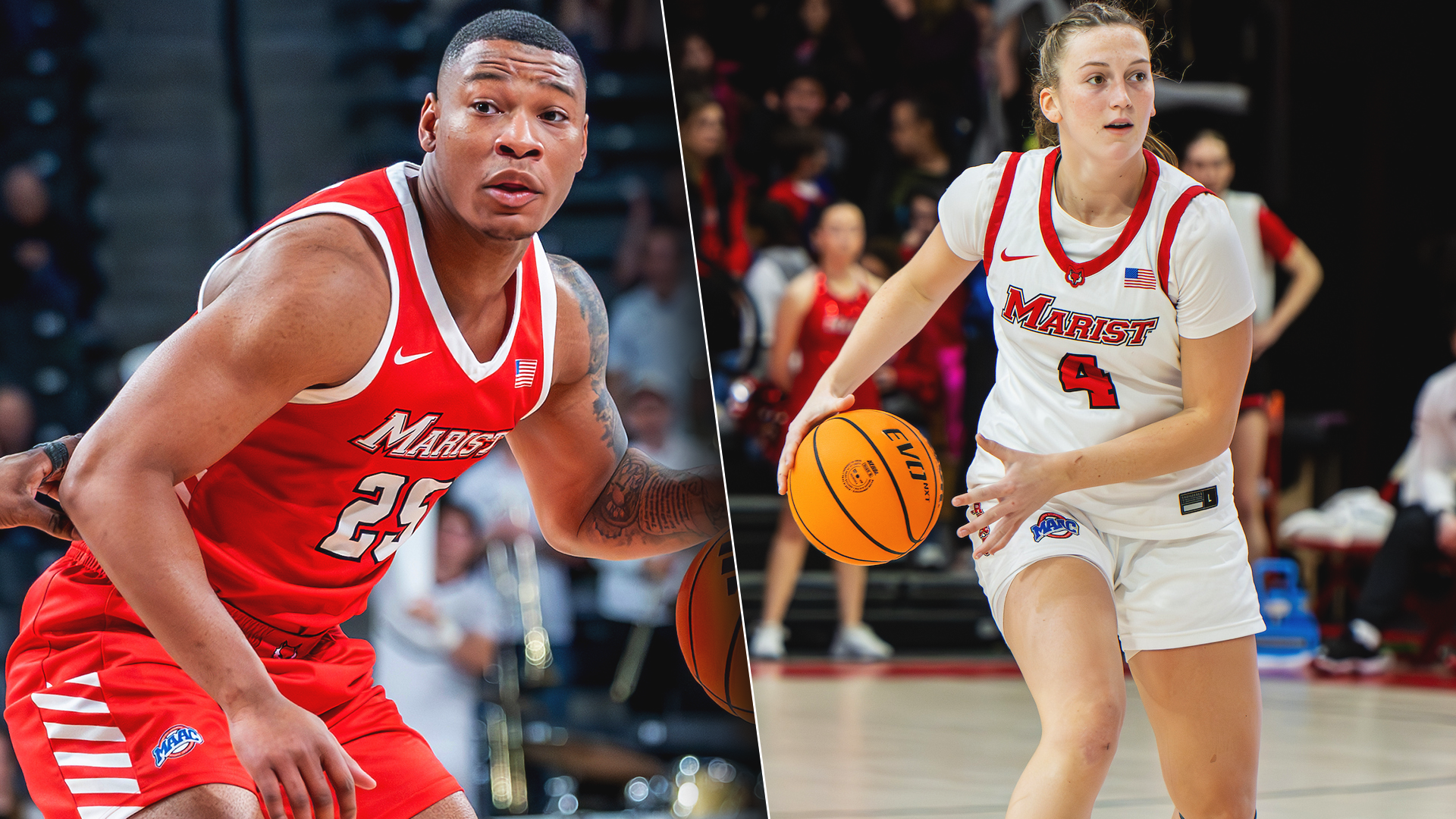 Tarik Watson & Kasey Bretones - basketball