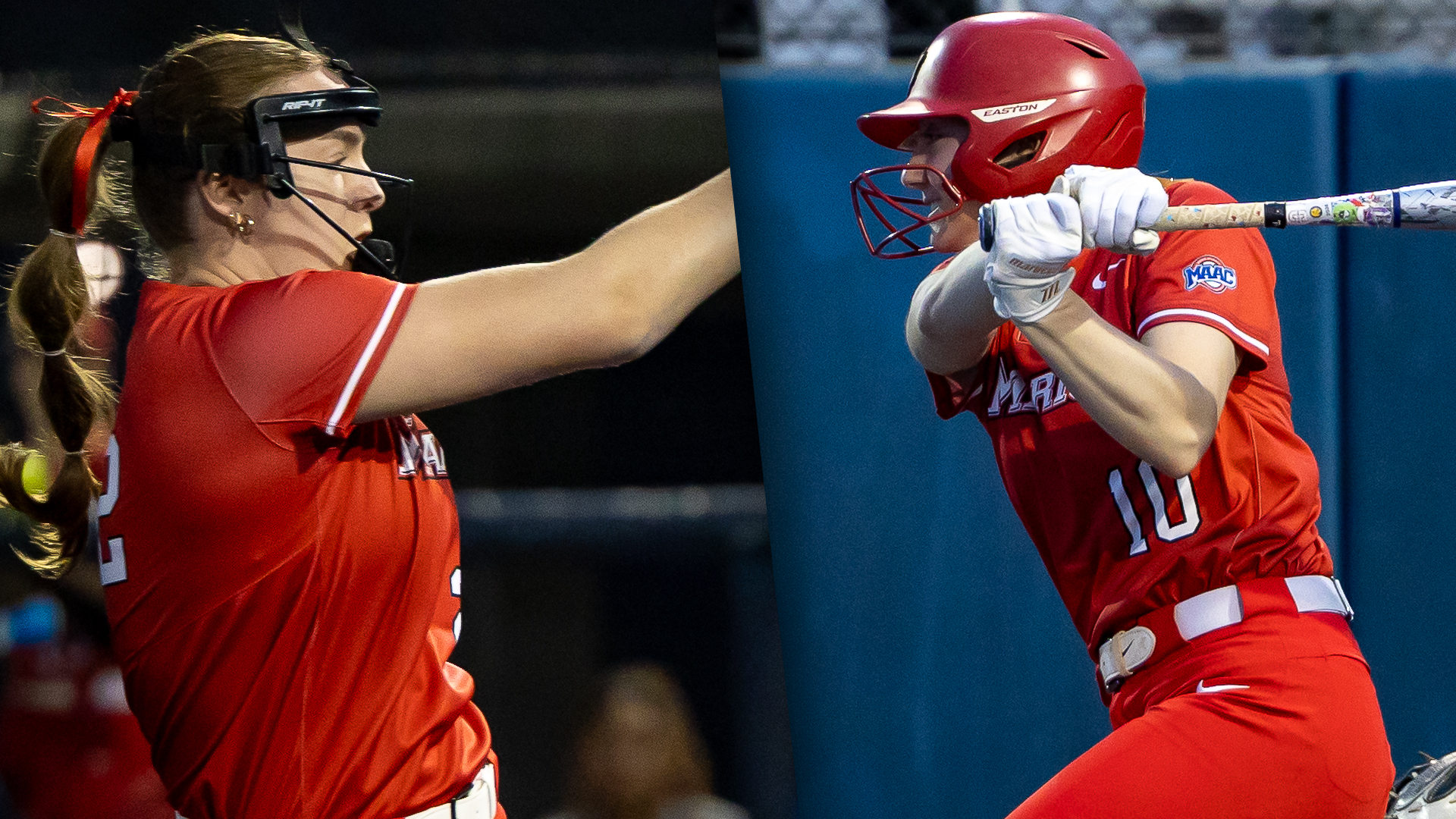 Stella Blanchard & Haley Ahr - softball