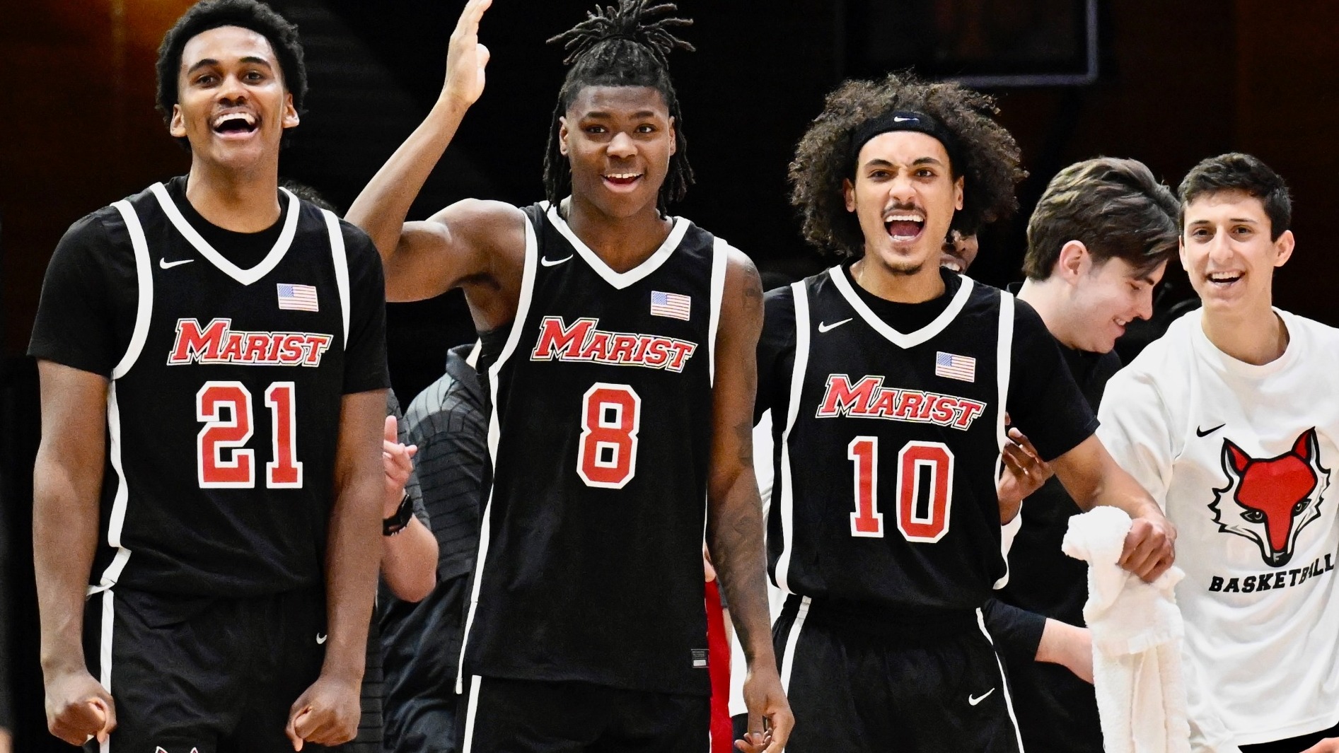 Jordan Gabriel, Ricky McKenzie, Trace Salton, Antoni Vlogianitis - men's basketball