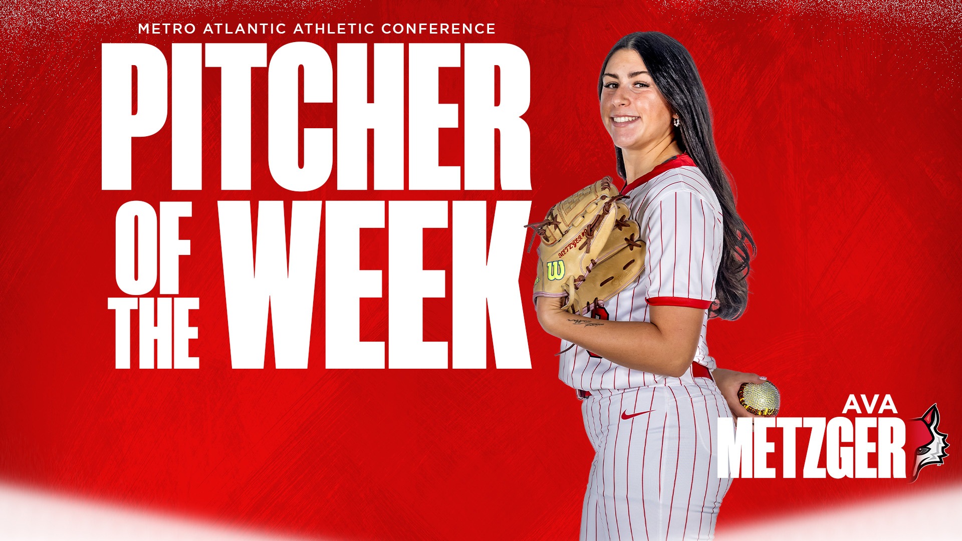 Ava Metzger - MAAC Pitcher of the Week