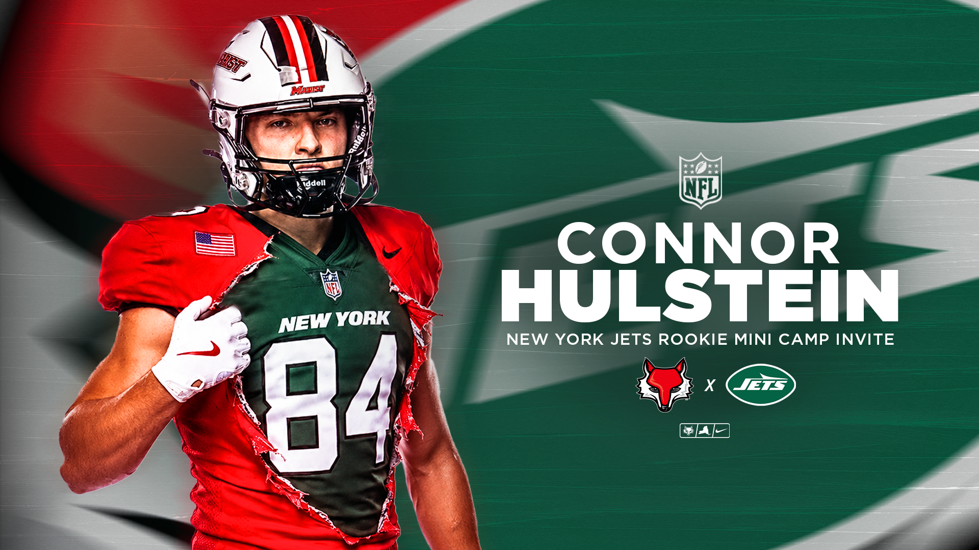 Connor Hulstein - New York Jets minicamp invite