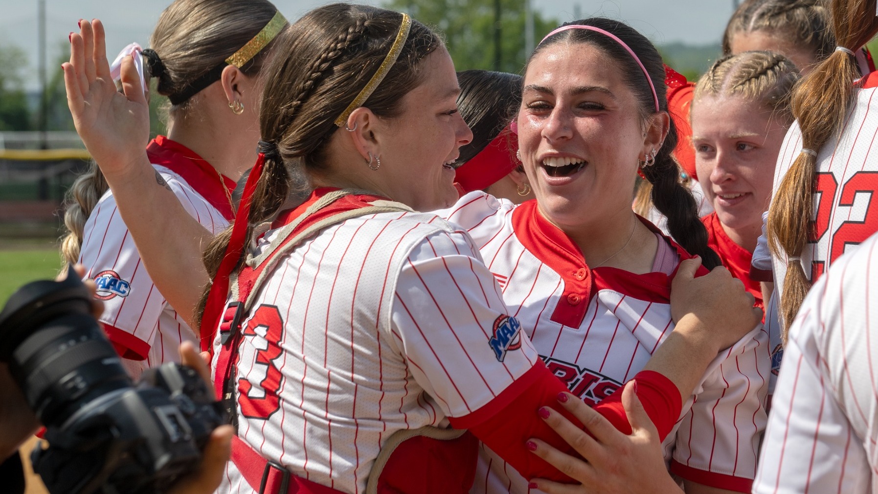Isabella Manory & Ava Metzger - softball