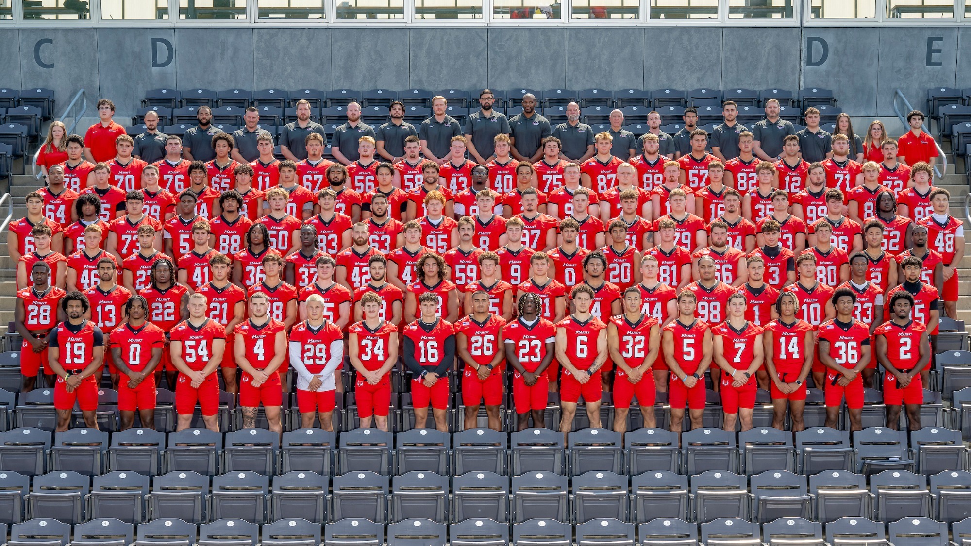 2026 Marist football team photo